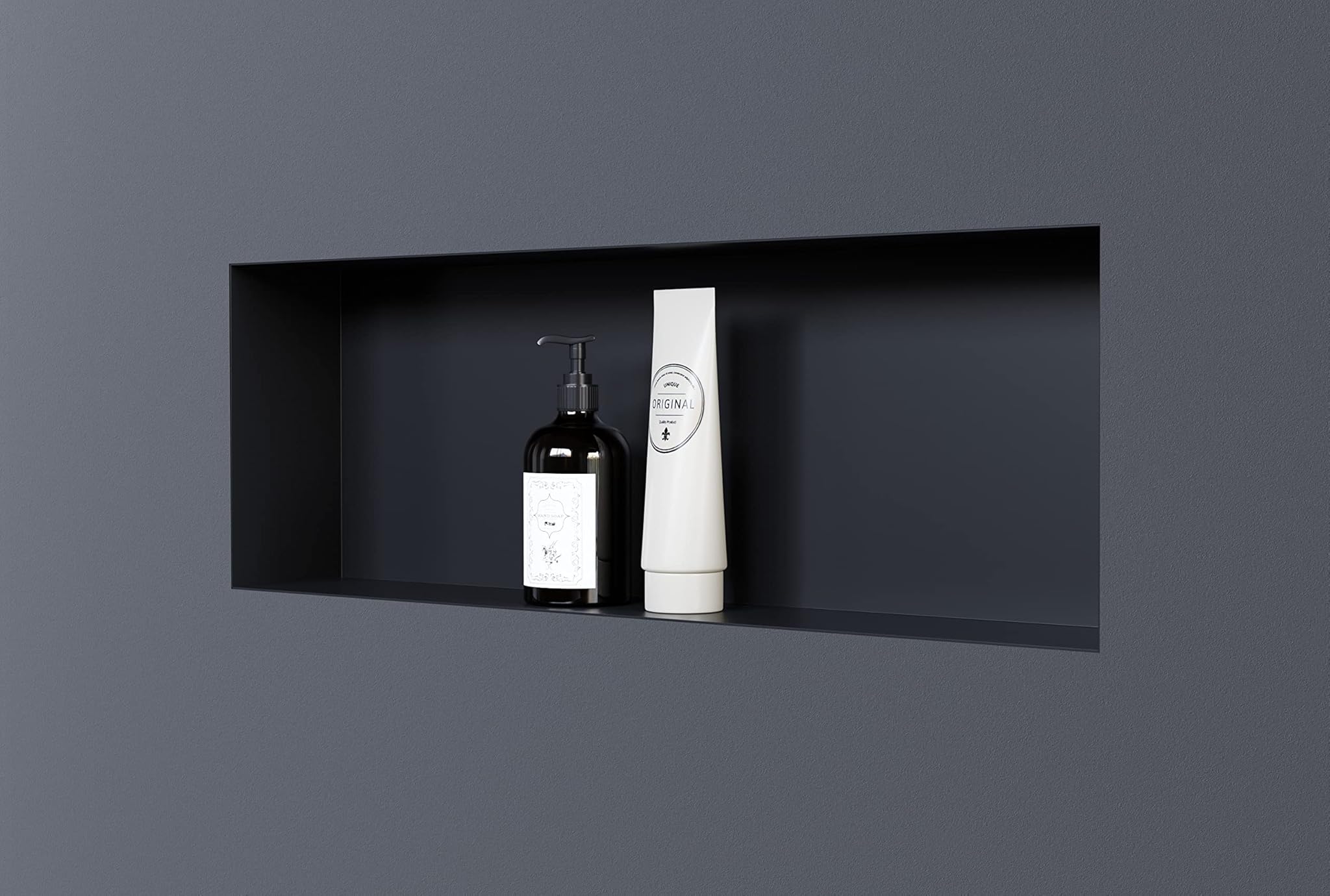 Nicchia da Parete NT206010X Senza Cornice, Nera