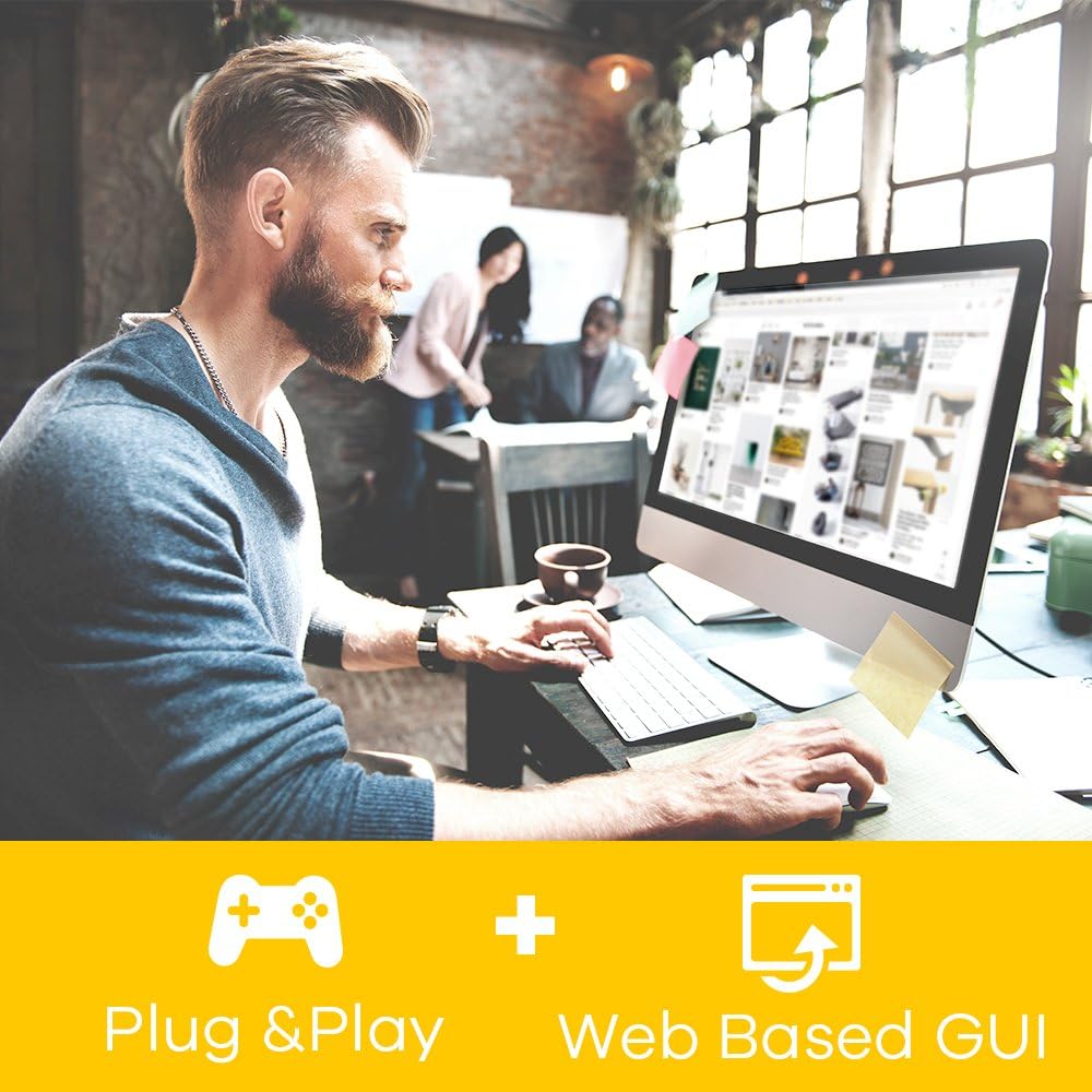 Zyxel Switch Gigabit 8 Porte Web Managed [GS1200-8] - immagine 4