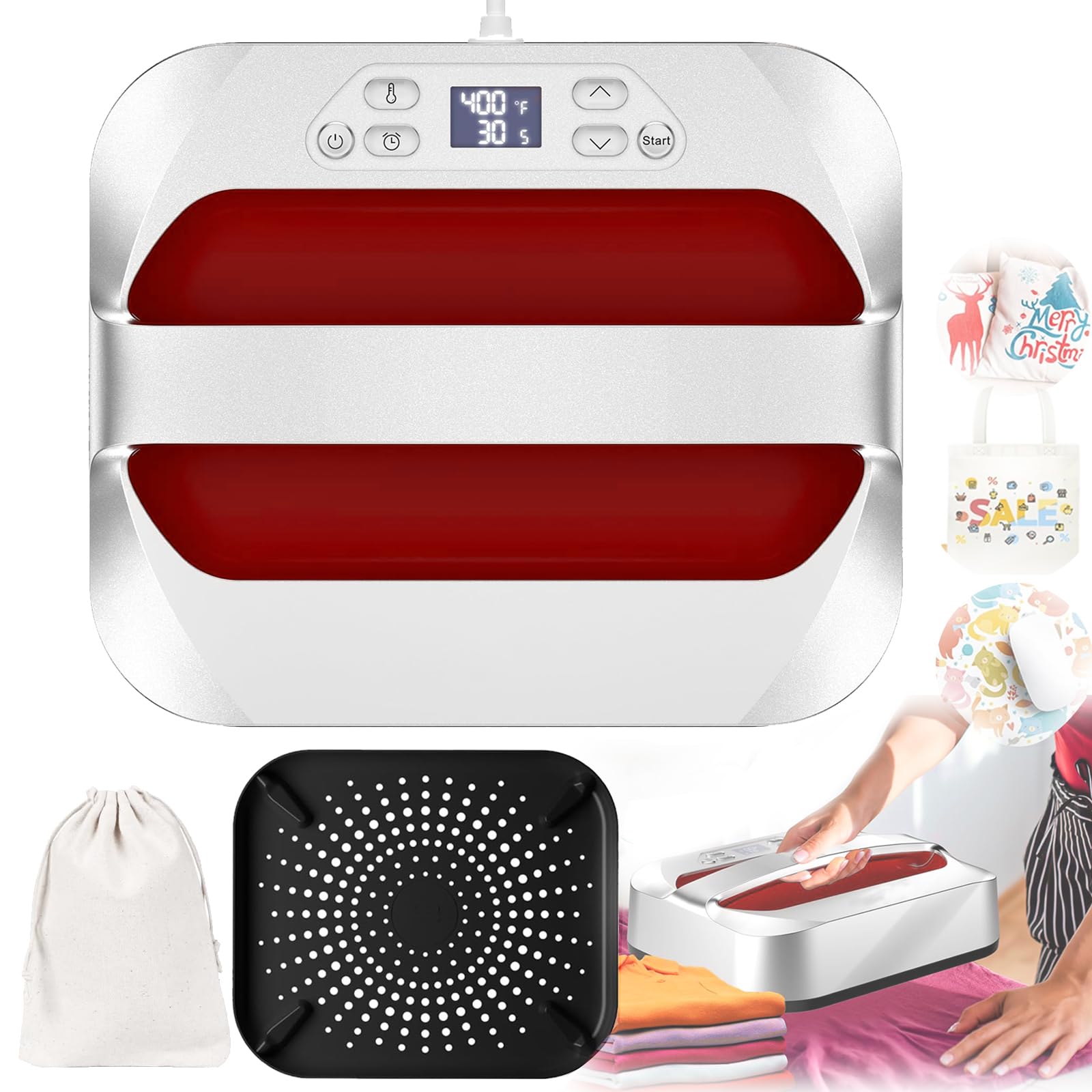 Plotter con Pressa Transfer 30x25cm