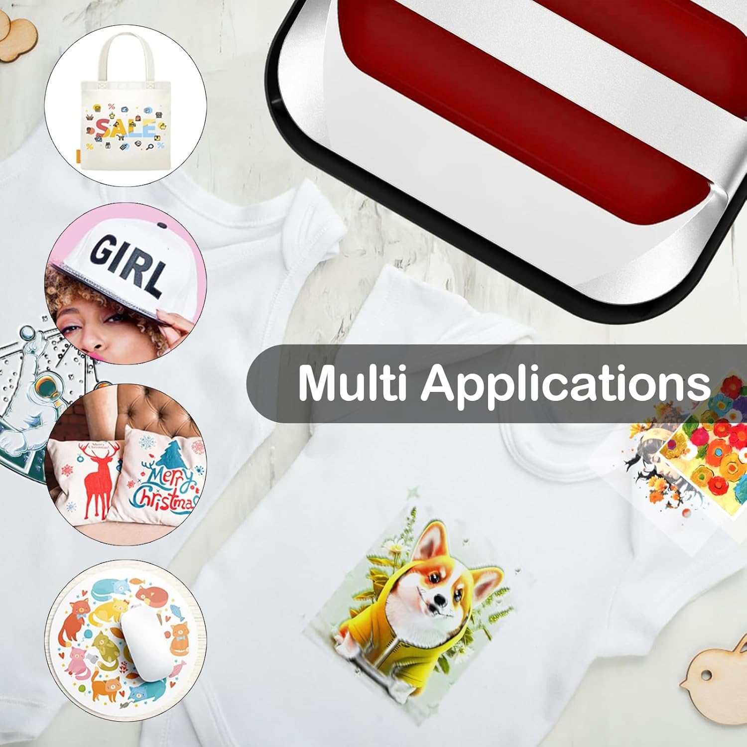 Plotter con Pressa Transfer 30x25cm - immagine 3