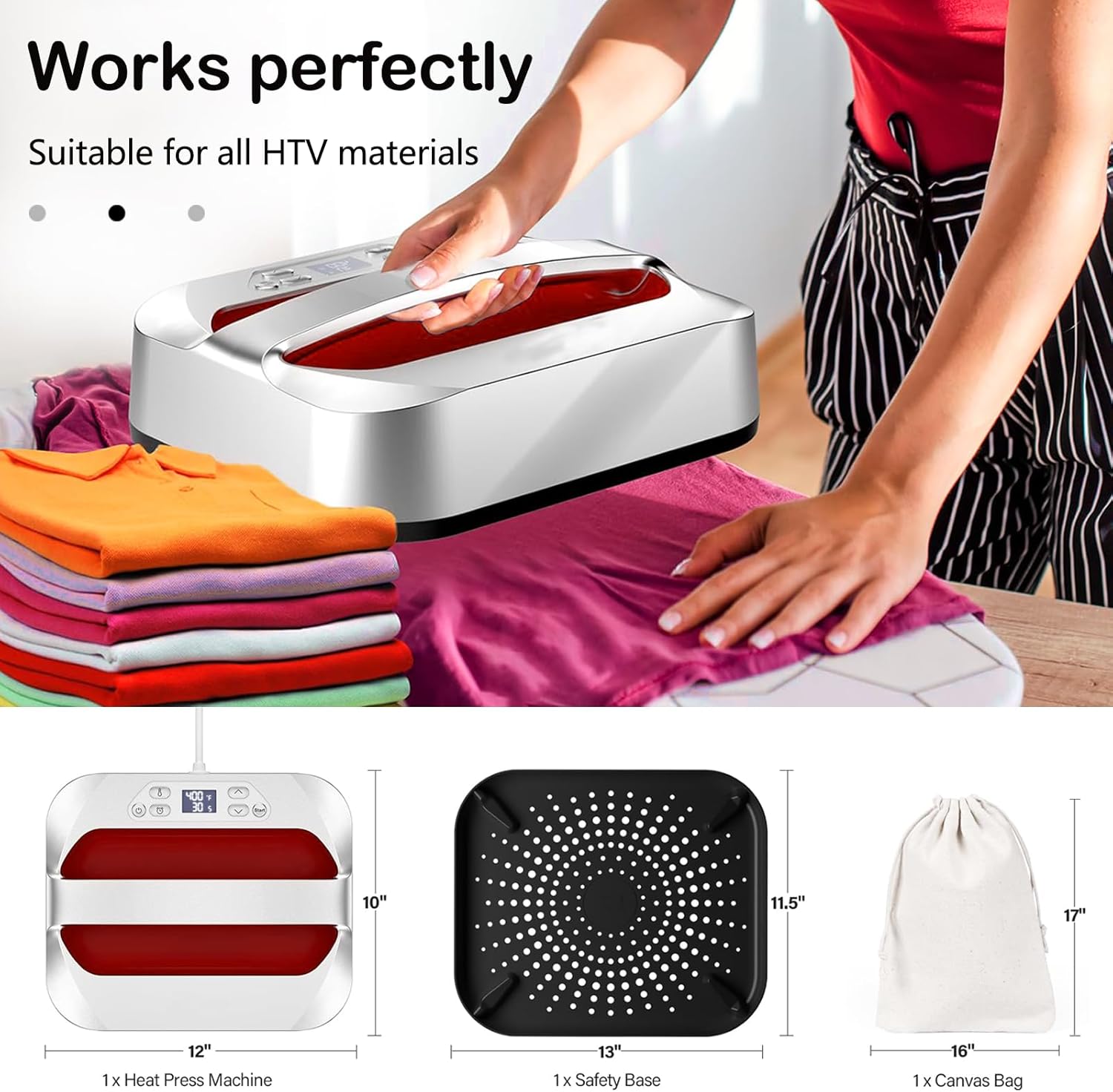 Plotter con Pressa Transfer 30x25cm - immagine 7