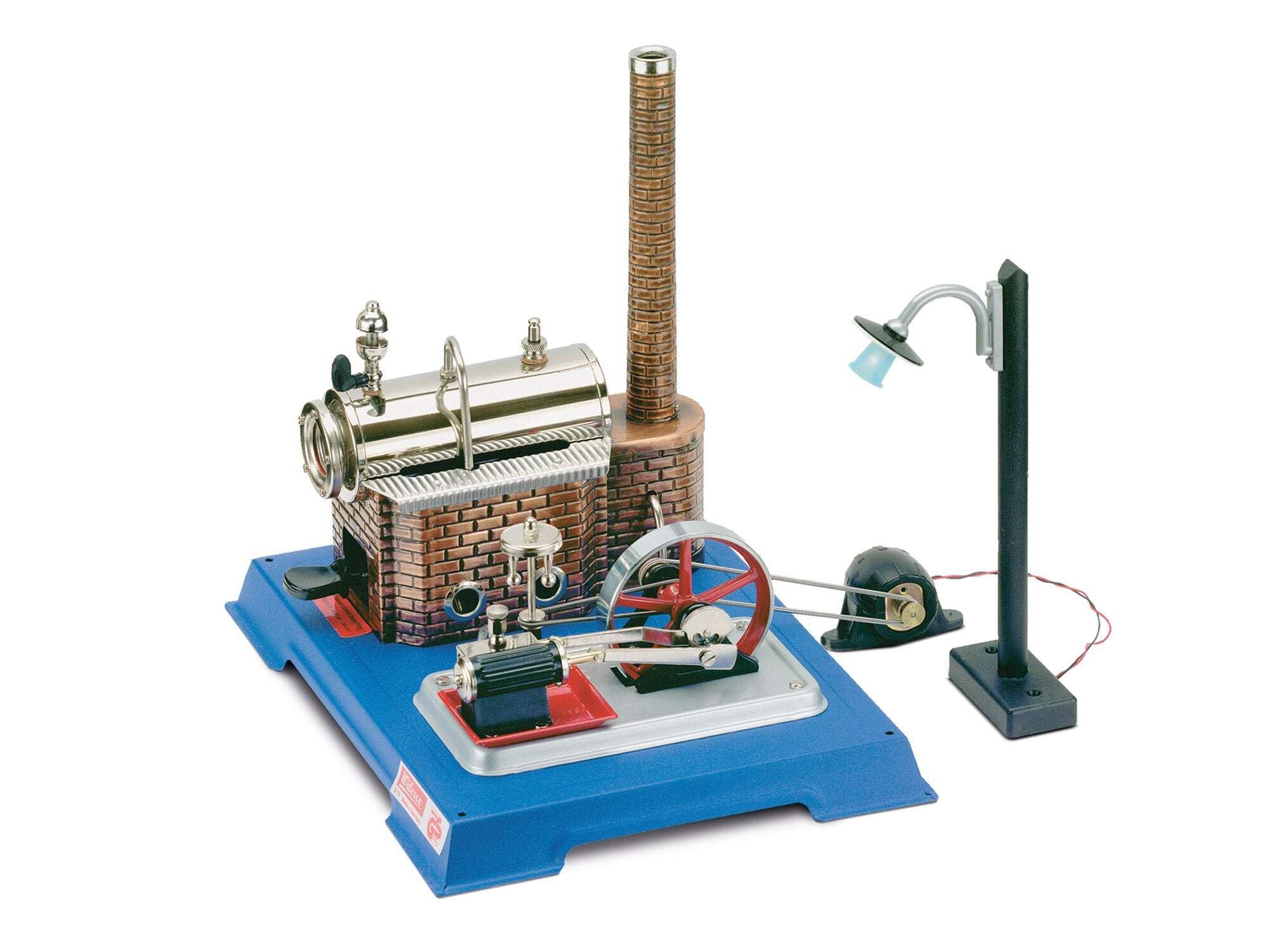 Wilesco 00105 D 105 Motore a Vapore, Luce elettrica [Giocattolo]