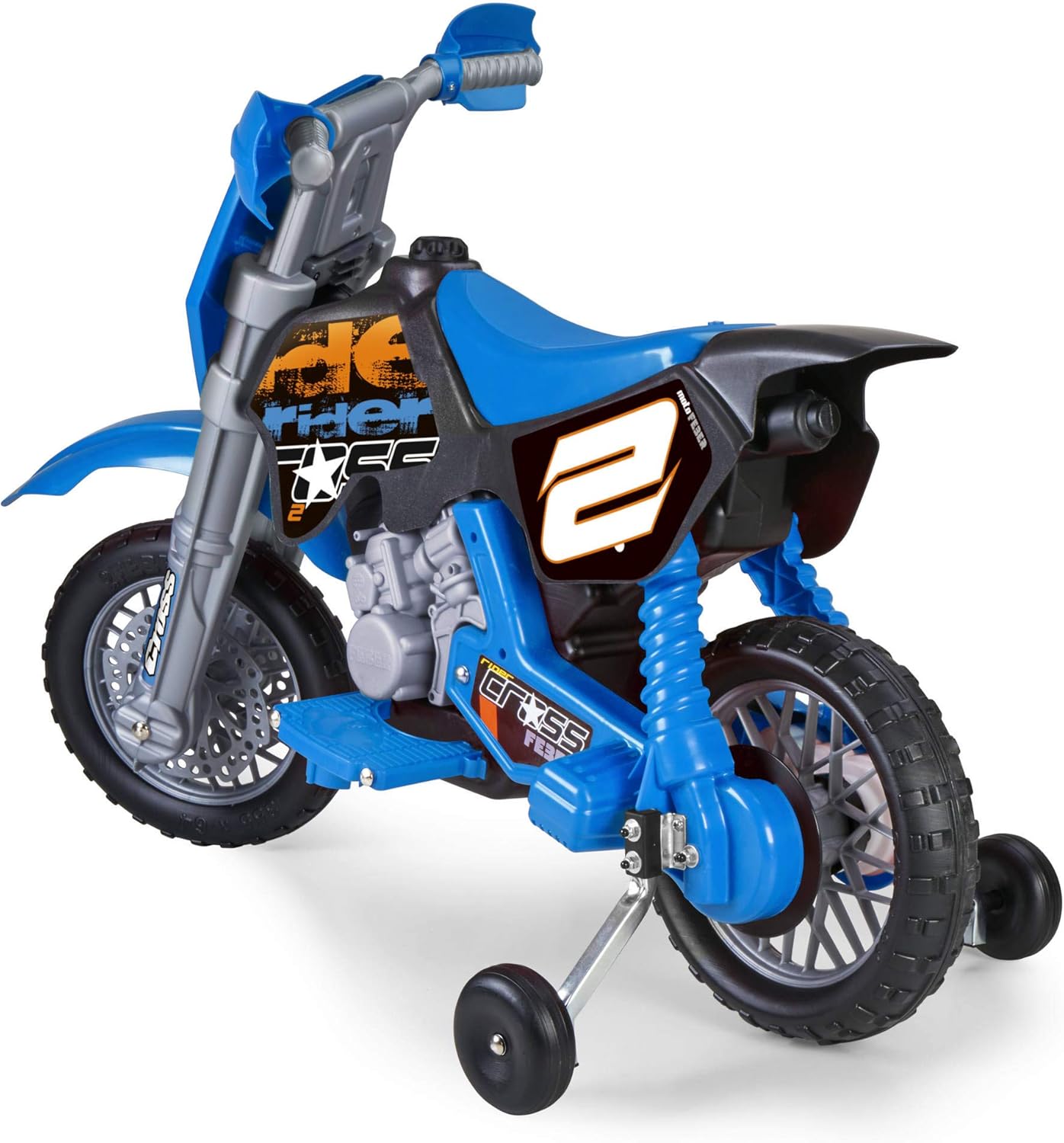 Feber- Rider Cross Moto Elettrica 6V e Helmet, 800012224 - immagine 2