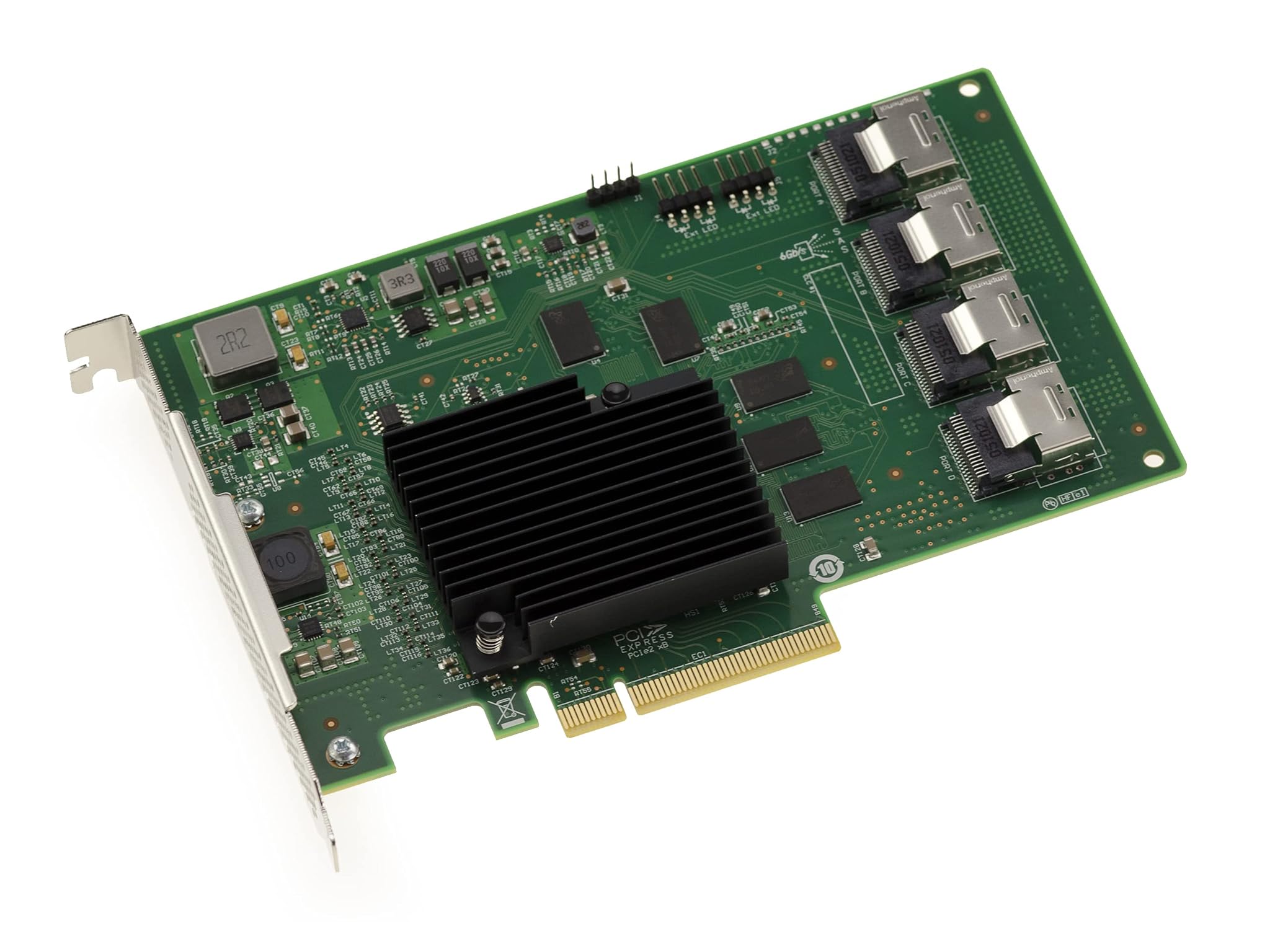 Scheda Controller PCIe 2.0 SAS 6GB 16 Porte Interne