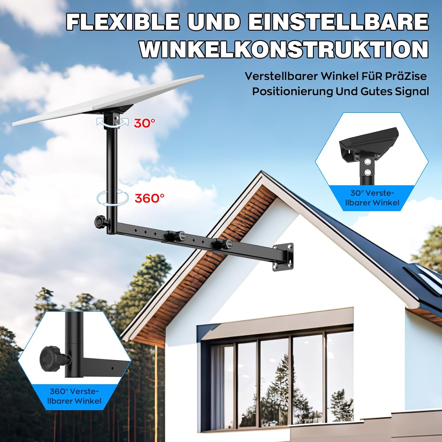 Imaycc Starlink Gen 3 Mount 360° Regolabile - immagine 3