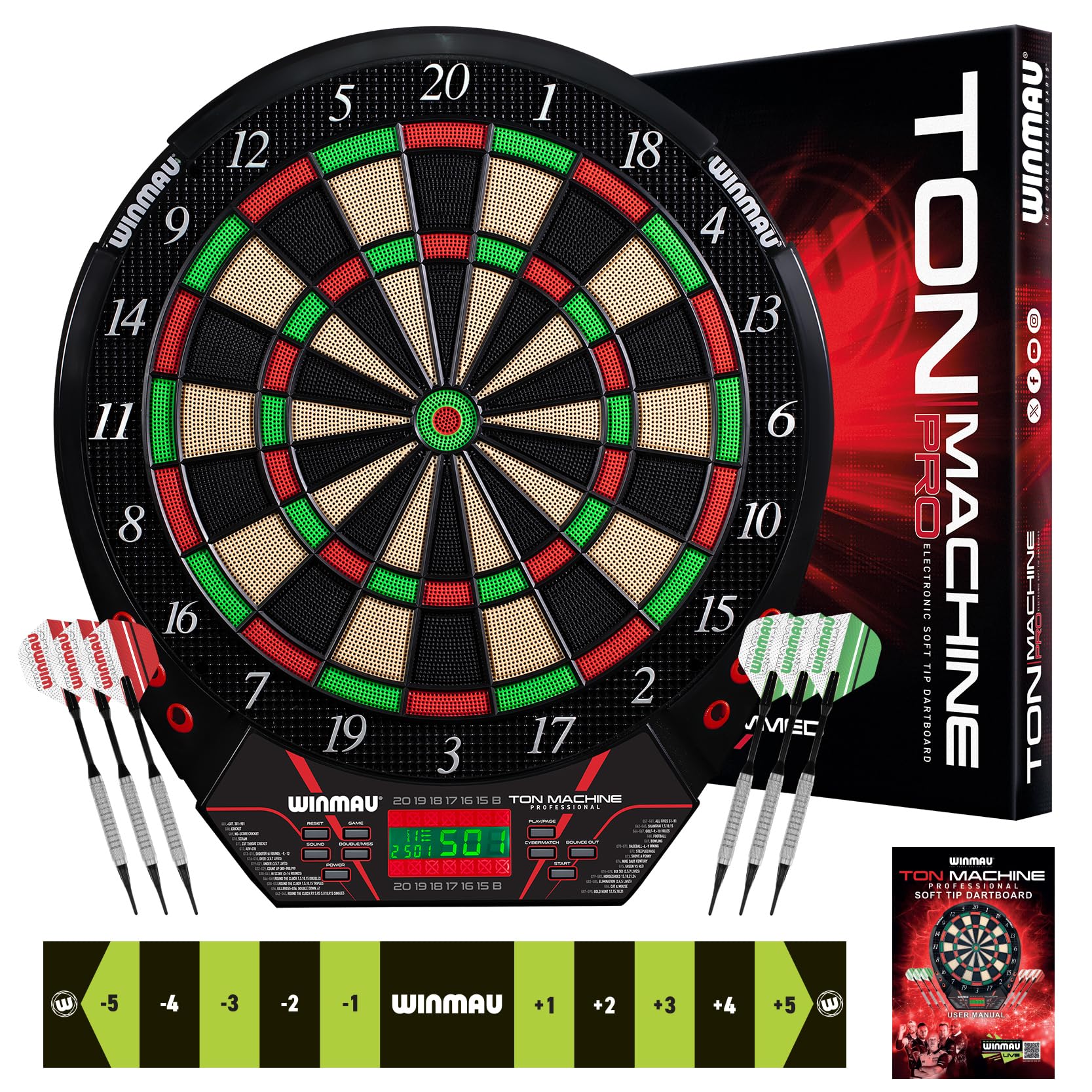 Winmau Darts - Ton Machine Bersaglio Elettronico