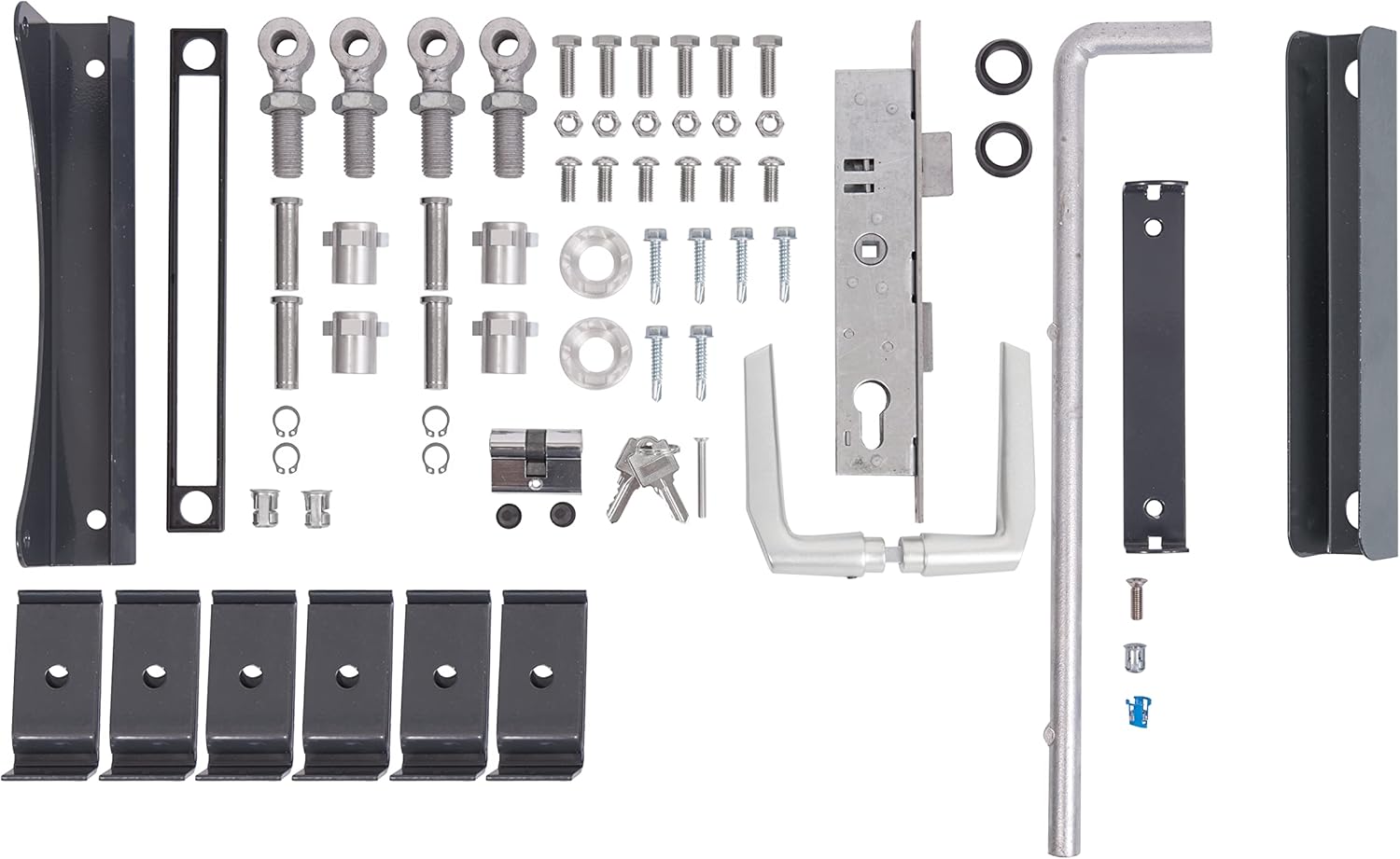 Alberts 678180 Cancelli industriali, Antracite - immagine 1