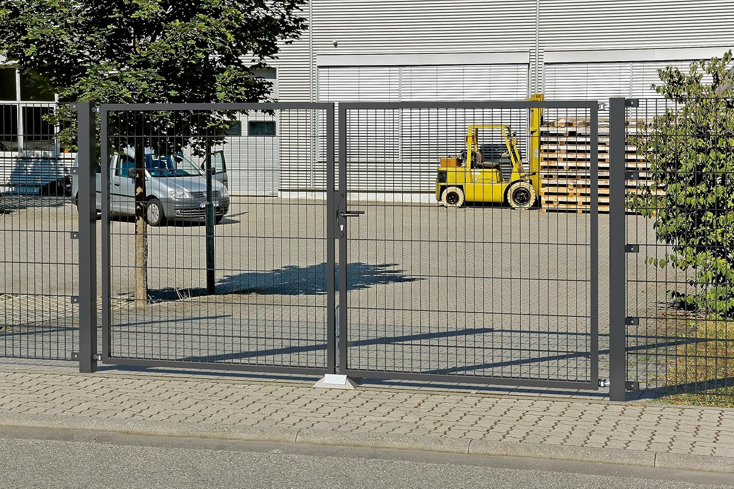 Alberts 678180 Cancelli industriali, Antracite - immagine 3