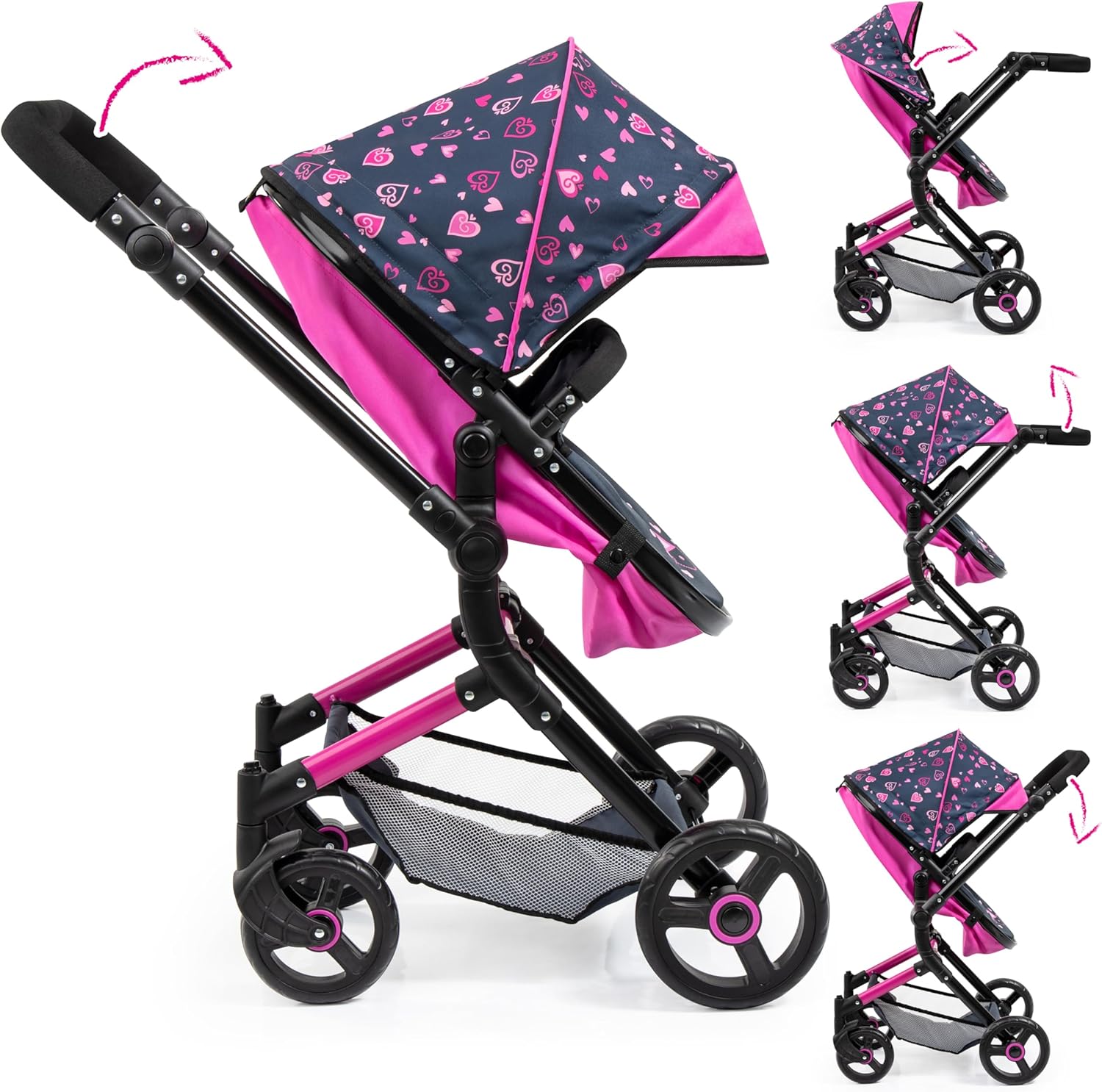 Bayer Design 18418AA Passeggino per Bambole Neo Vario - immagine 2