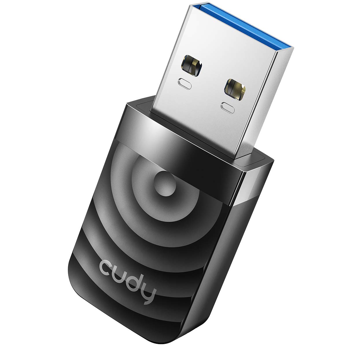 Cudy AC 1300Mbps WiFi Adattatore USB 3.0 per PC, USB WiFi Wireless Adapter, 5Ghz /2.4Ghz, USB 3.0, compatibile con Windows Vista /7/8/8.1/10, Mac OS, Linux