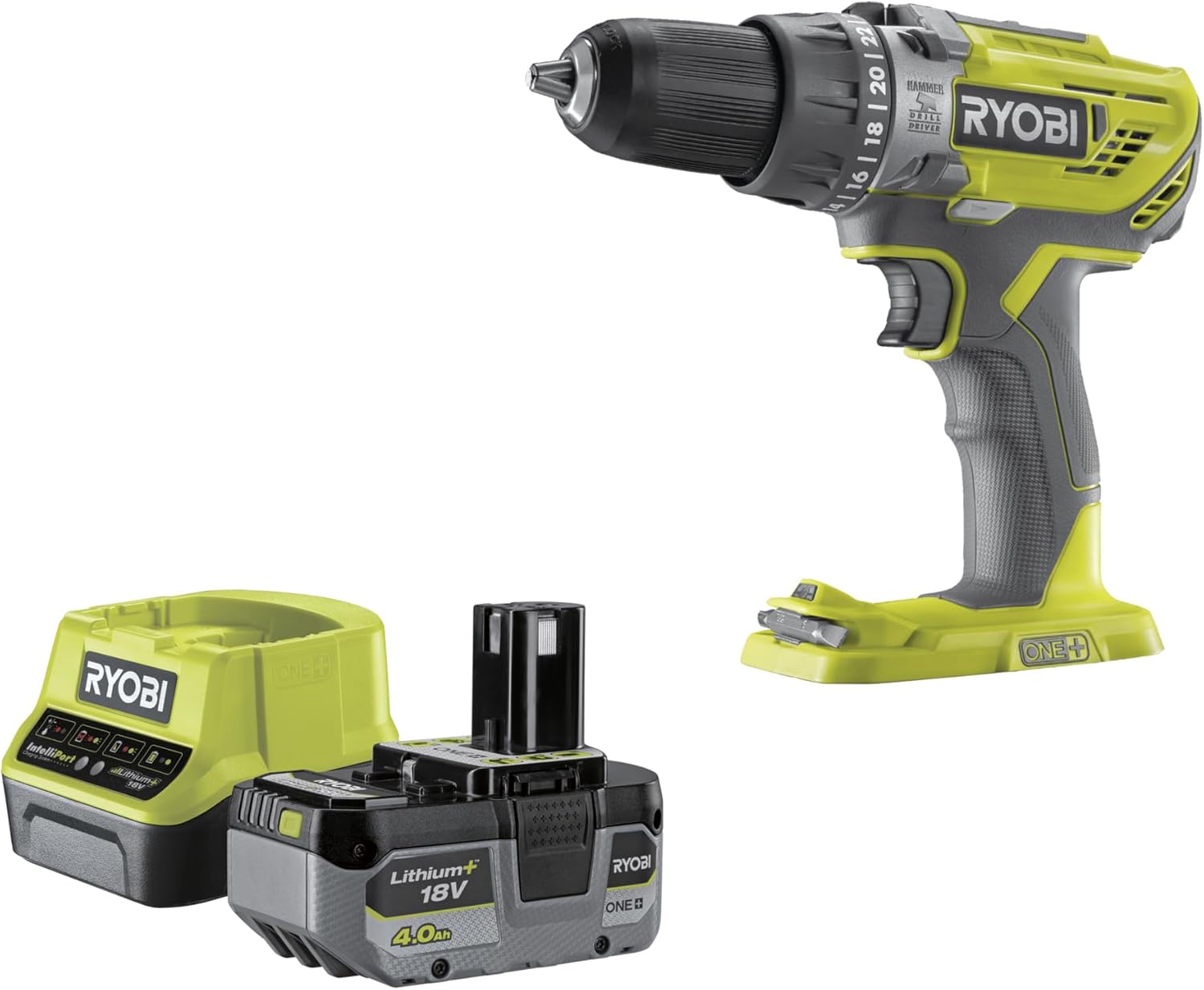 Kit Trapano Ryobi R18PD3-140A