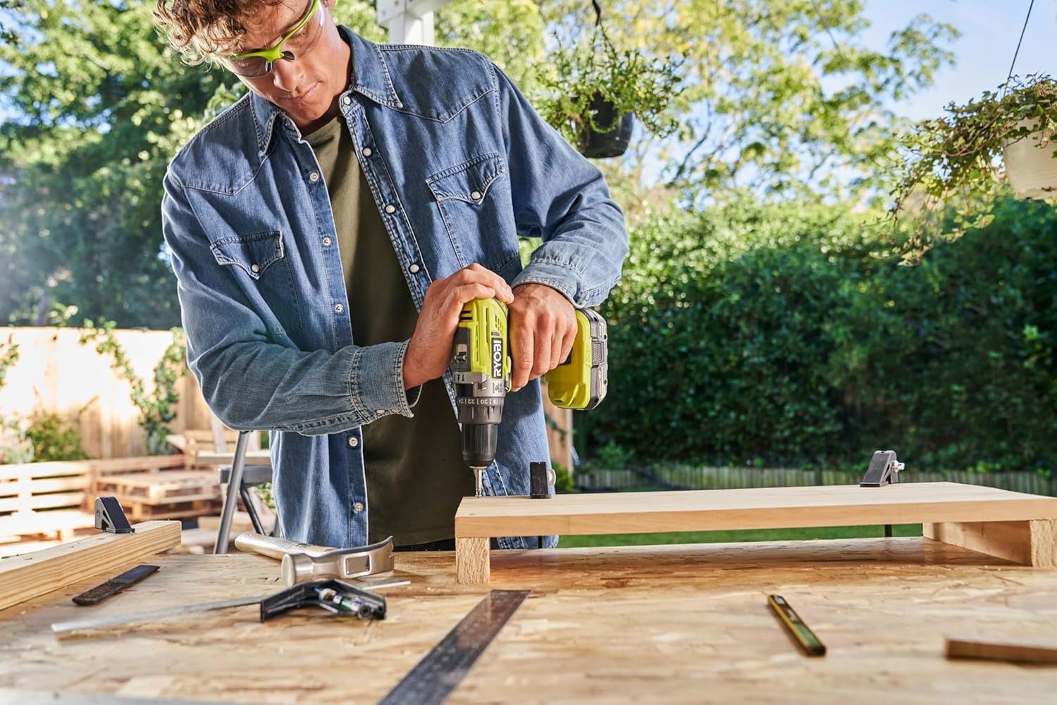 Kit Trapano Ryobi R18PD3-140A - immagine 6