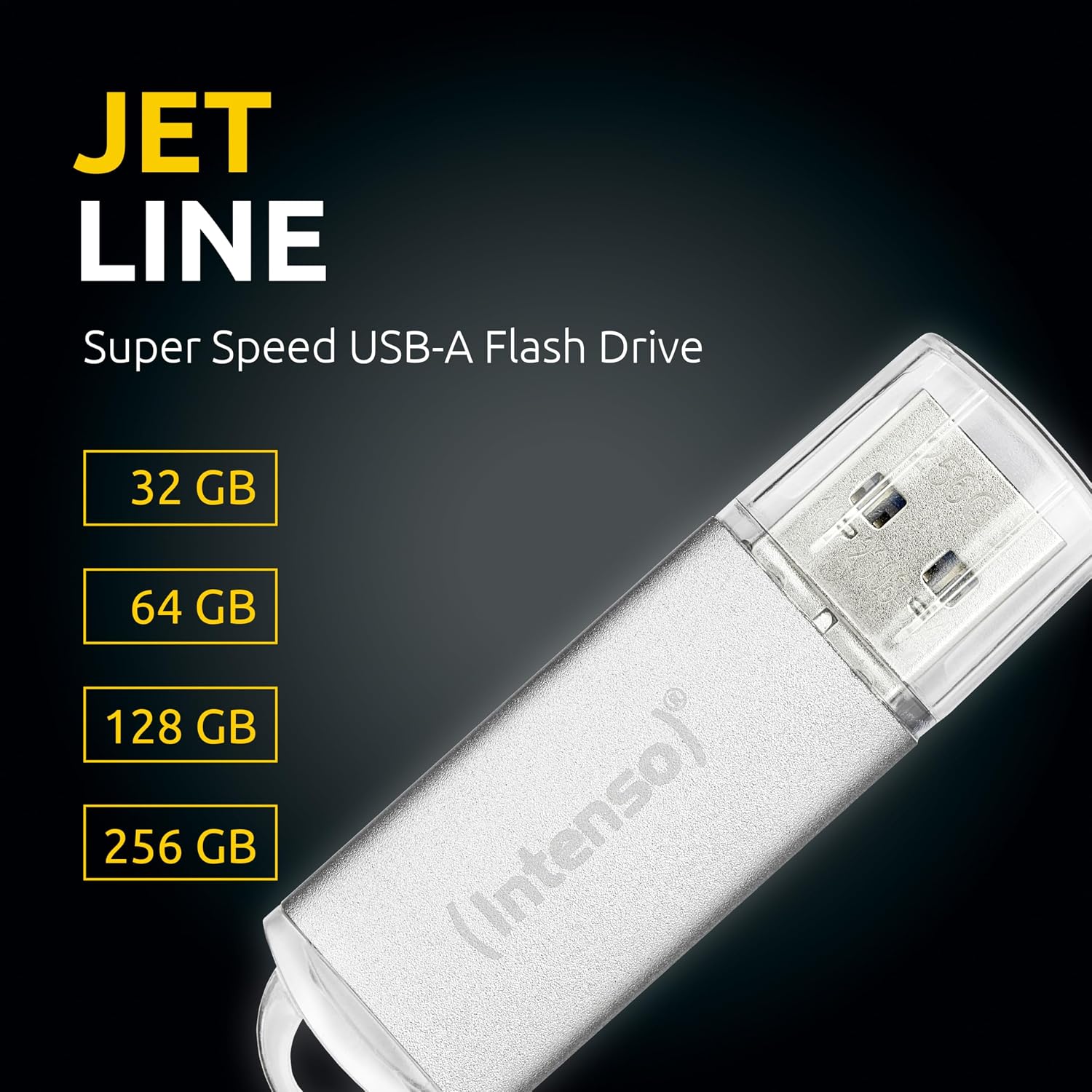 Intenso Jet Line, USB 3.2 Gen 1x1, Chiavetta USB Super Speed-A, 256 GB ...