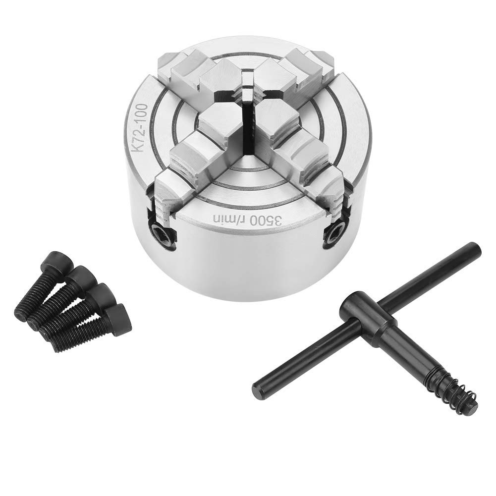 SANOU K72-100 4-Jaw Chuck Tornio 100mm