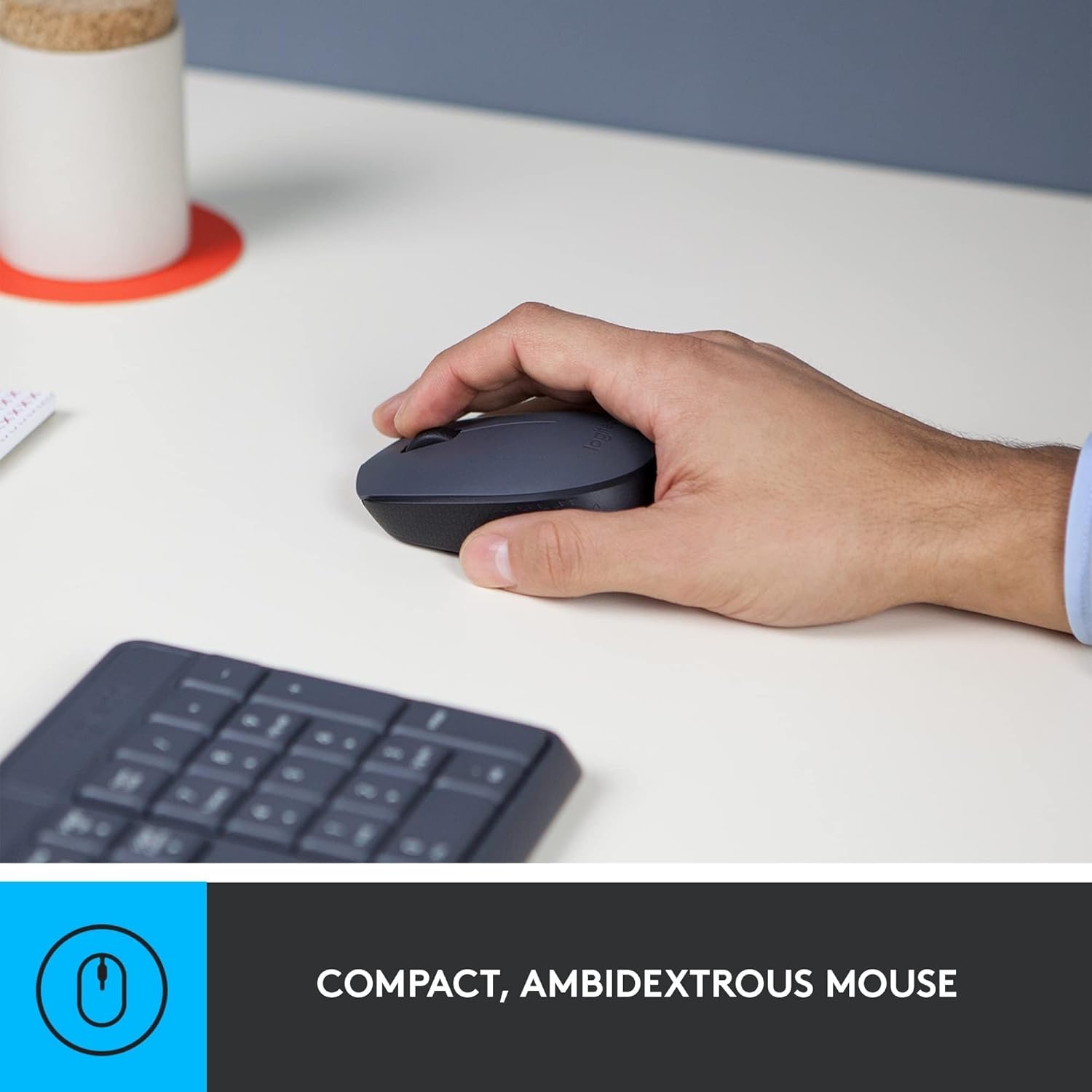 Logitech MK235 Combo Tastiera e Mouse Wireless - immagine 2