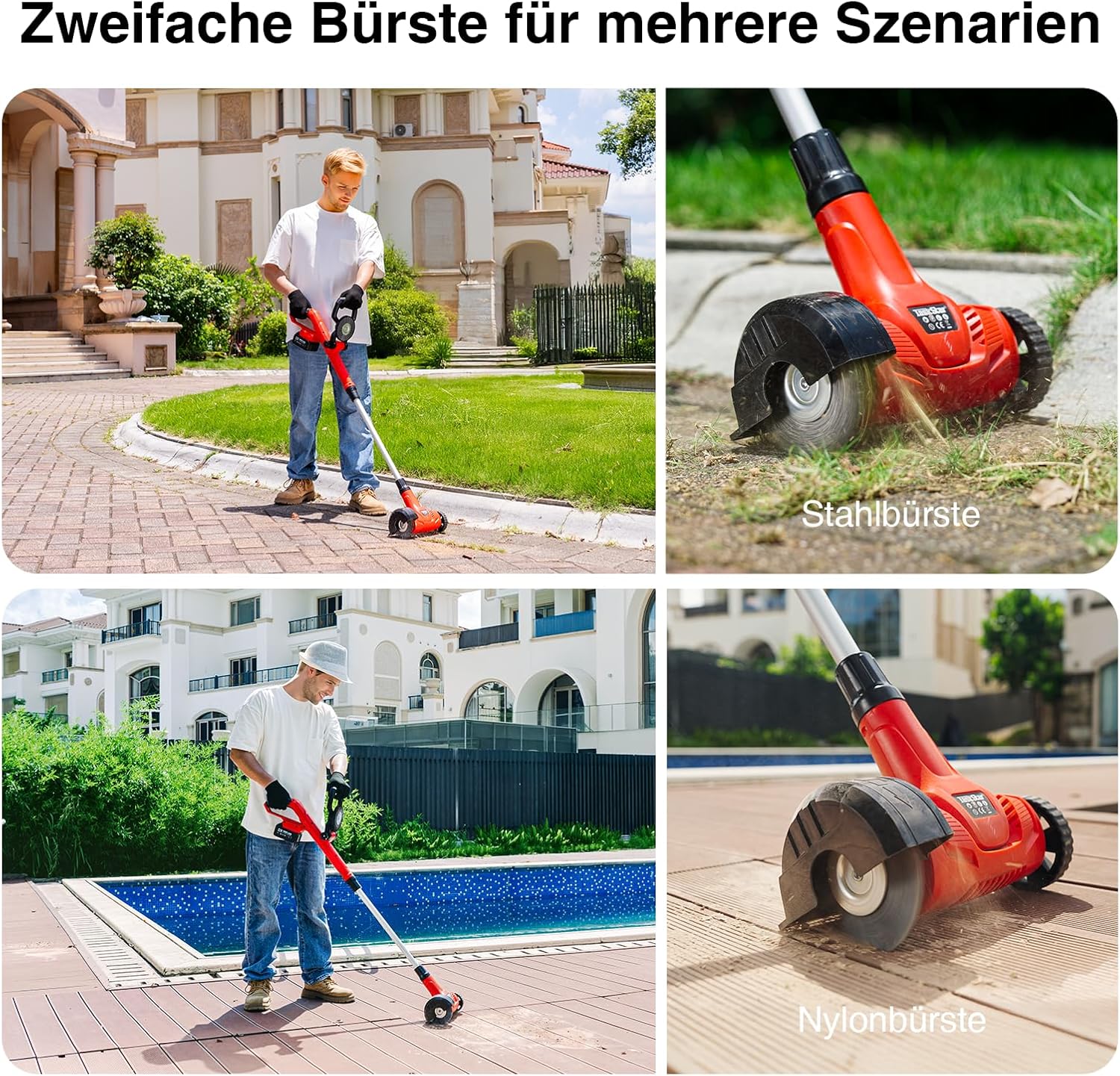 Taskstar Detergente Elettrico Professionale per Fughe - immagine 3