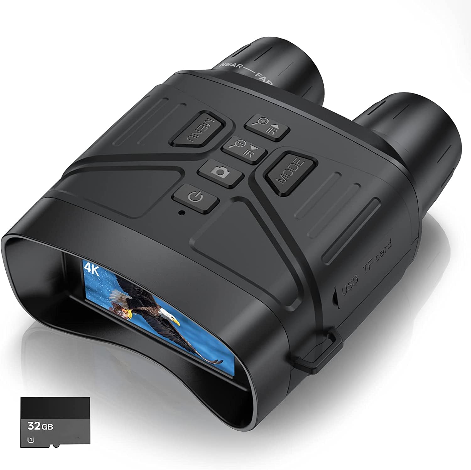 Relassy Binocolo Visione Notturna 4K 36MP HD