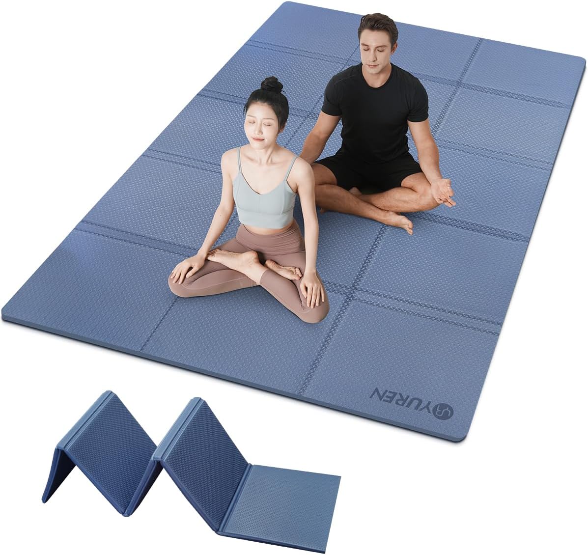 Rytmat Tappetino Yoga Pieghevole TPE 200x130cm - immagine 1