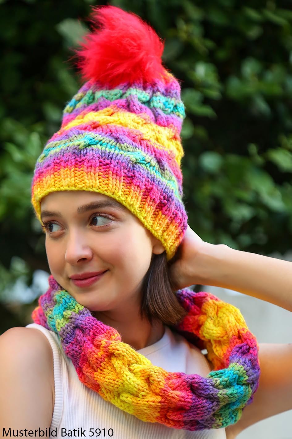 5 Gomitoli di Lana Batik 100g con Gradiente - immagine 5