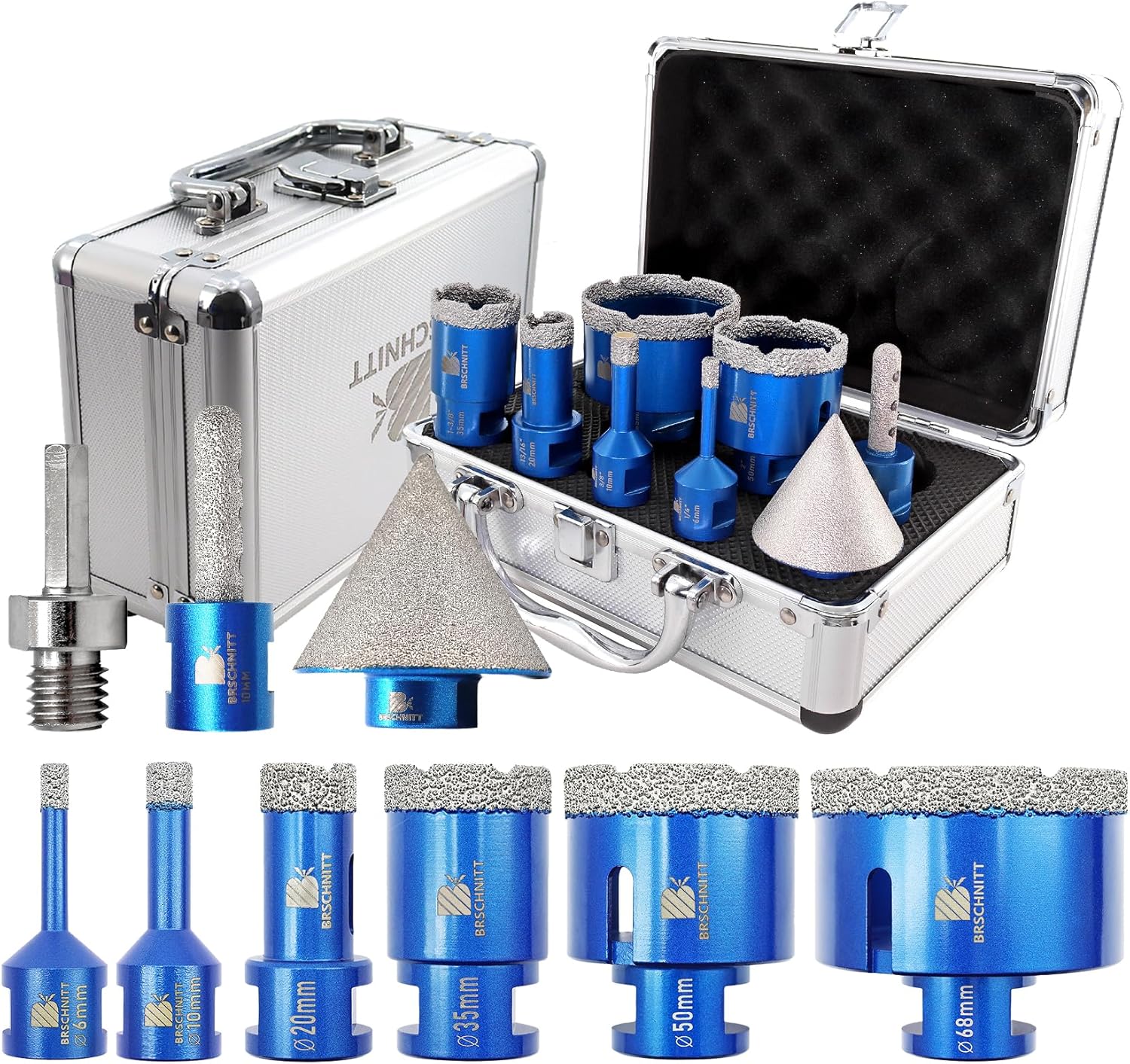 Brschnitt Set Punte Diamantate M14 per Taglio a Secco - immagine 1