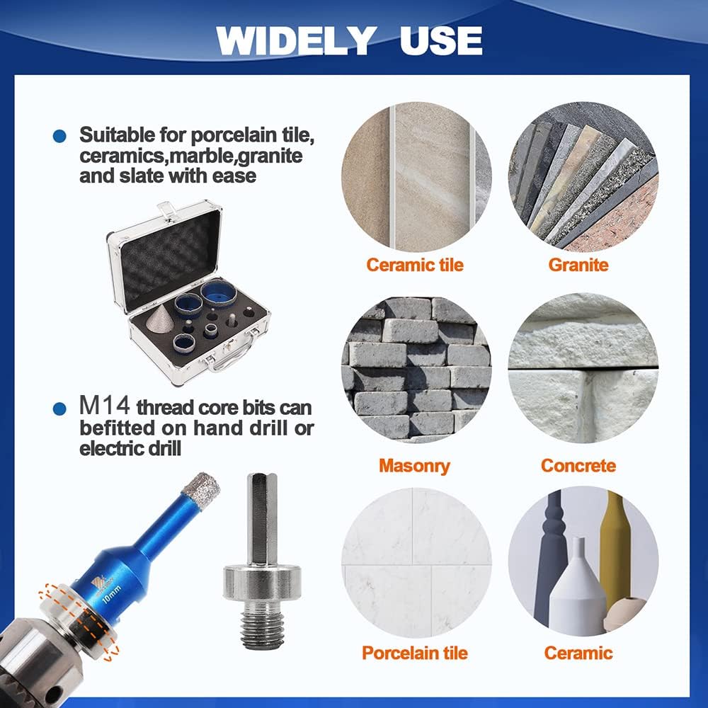 Brschnitt Set Punte Diamantate M14 per Taglio a Secco - immagine 4