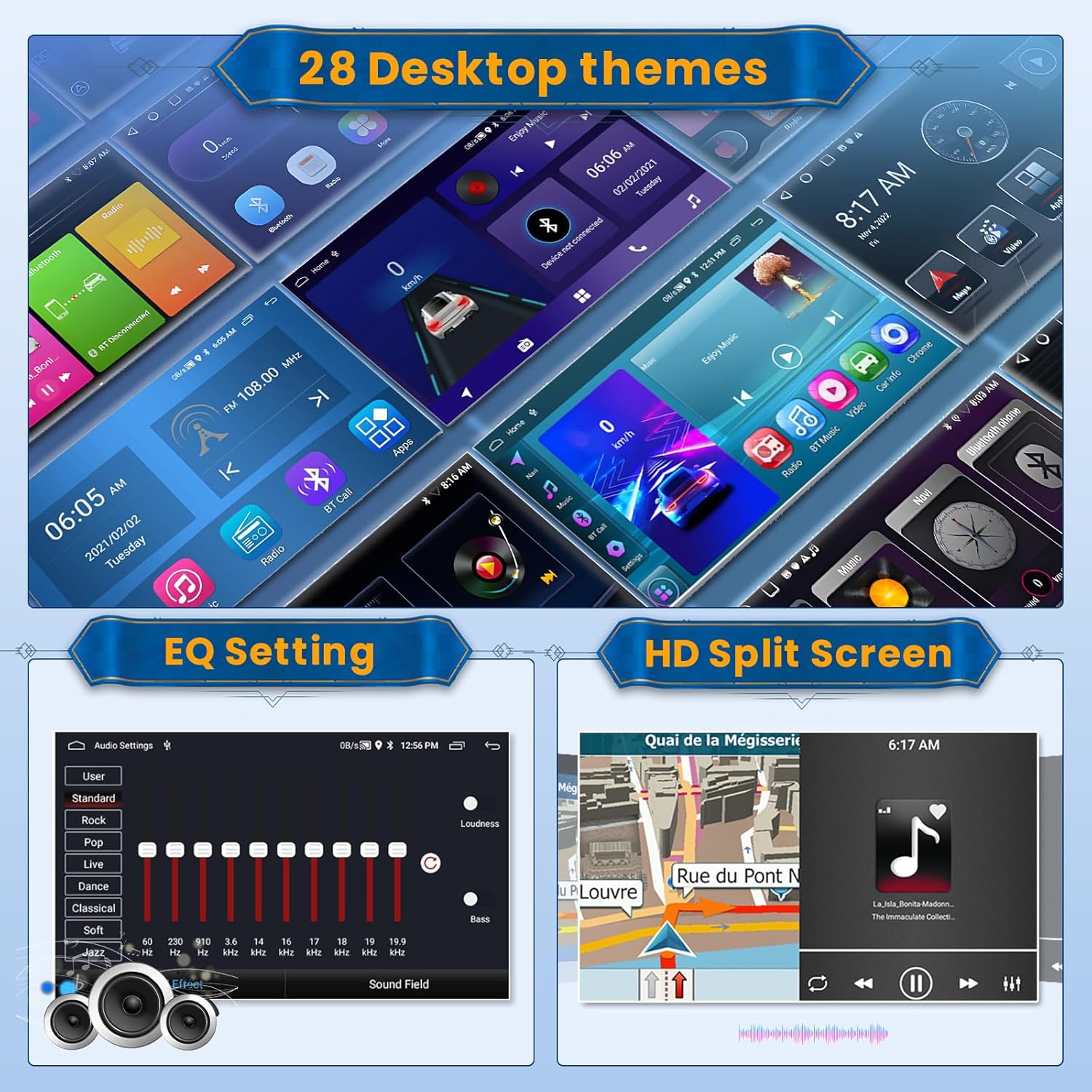 Stereo Android 13 per Ford Ecosport 9 Pollici - immagine 4