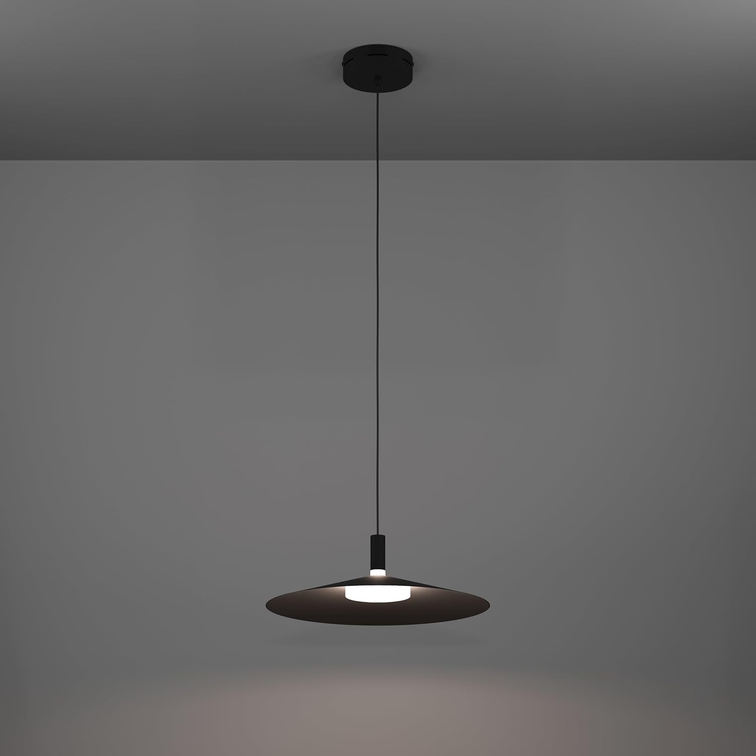 Eglo connect.z Lampada a Sospensione LED Smart-Home, Nera - immagine 2