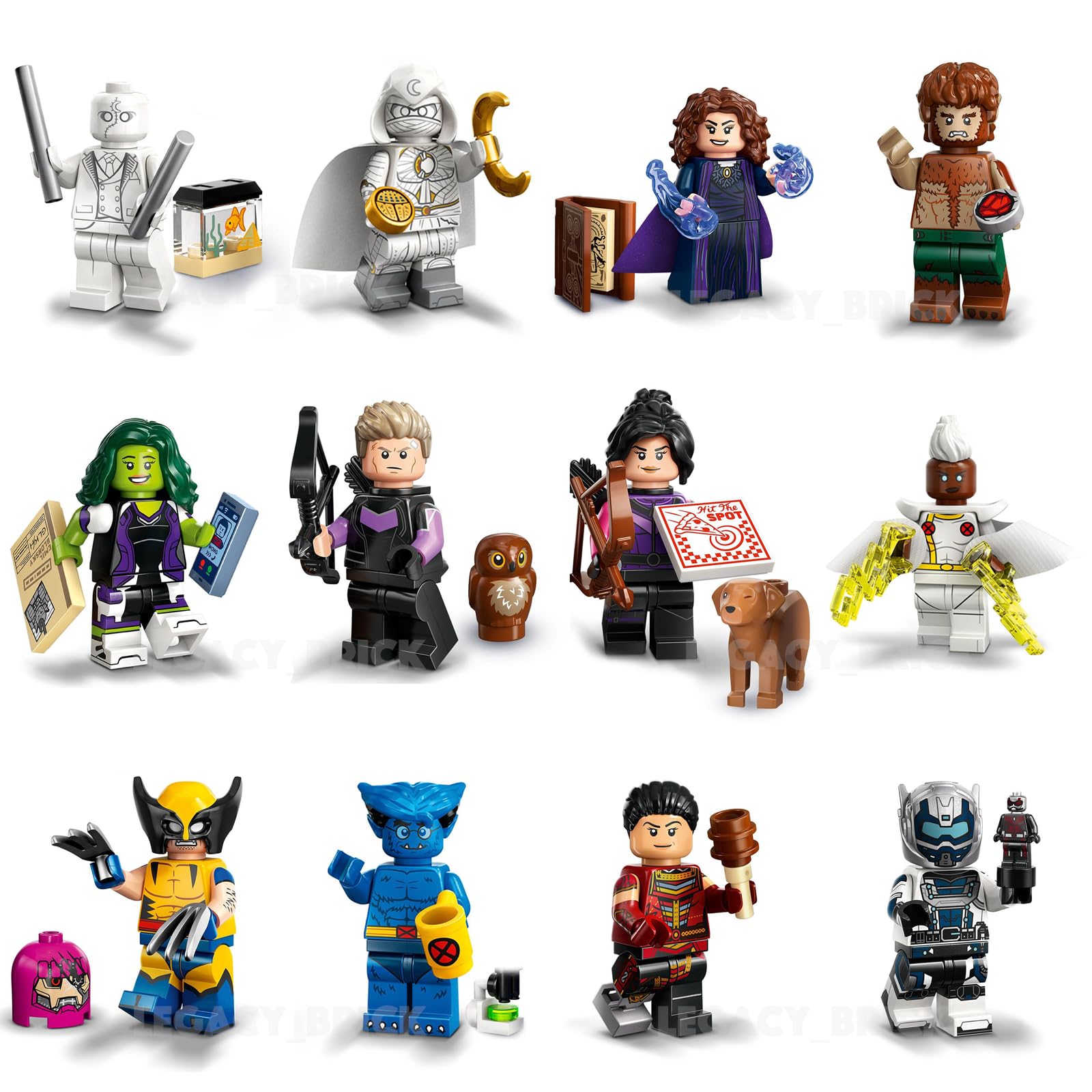 LEGO Marvel Serie 2 Minifigure - Set Completo 12pz