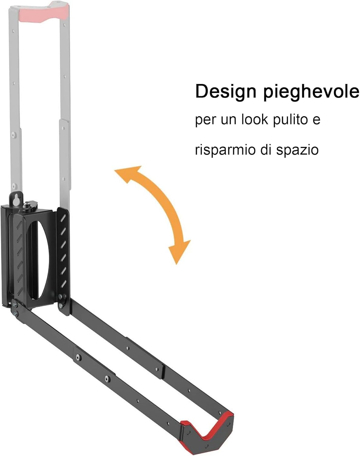 Mimoke Supporto da Parete per Bicicletta Salvaspazio - immagine 6