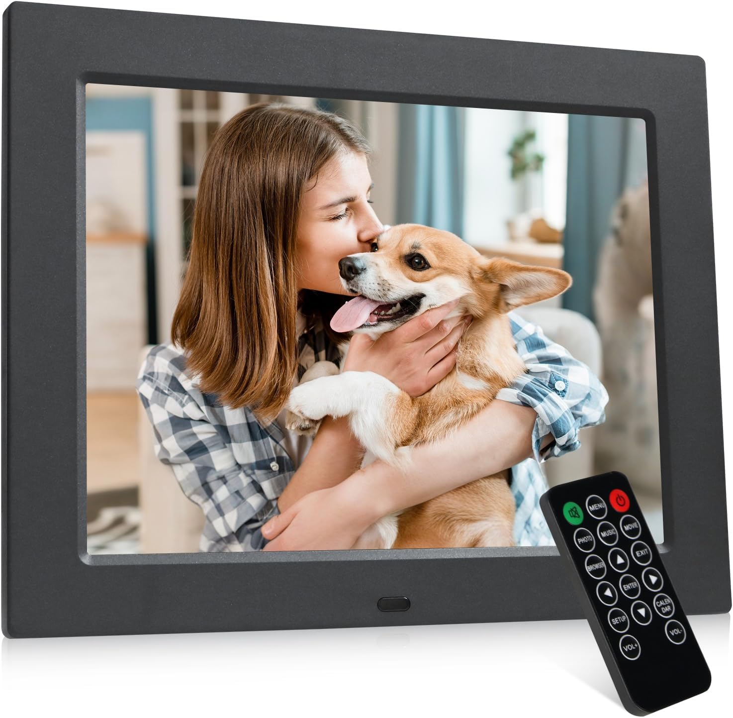 Tsitsc Cornice Digitale 8,7 Pollici IPS 1024x768, Nero - immagine 1