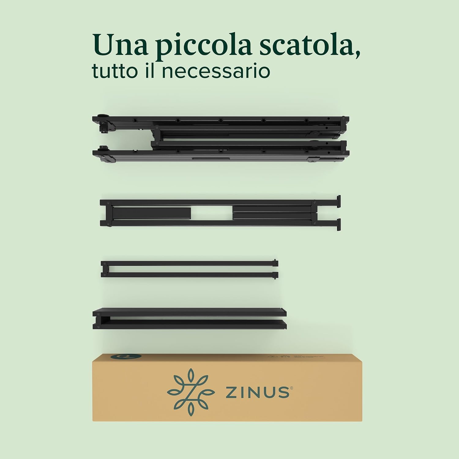 Zinus Caleb - Struttura Letto 80x190cm Pieghevole - immagine 6