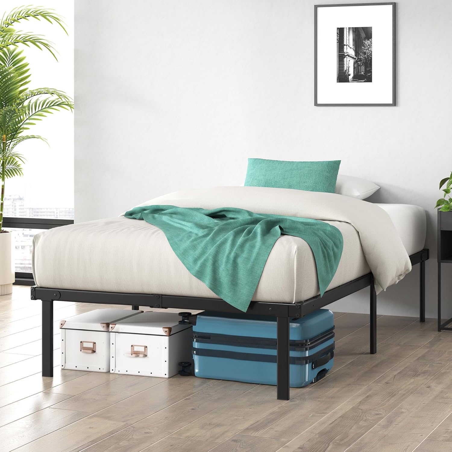 Zinus Caleb - Struttura Letto 80x190cm Pieghevole - immagine 8