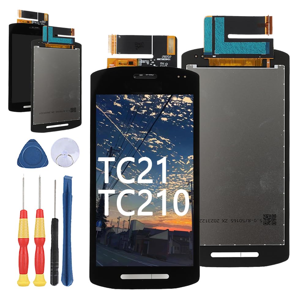 Yuxyiony Schermo di Ricambio per ZEBRA TC21 / TC210 / TC26