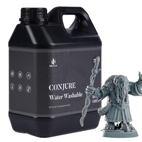 chitu systems Conjure Water Washable Resin 2000g, Rock Gray