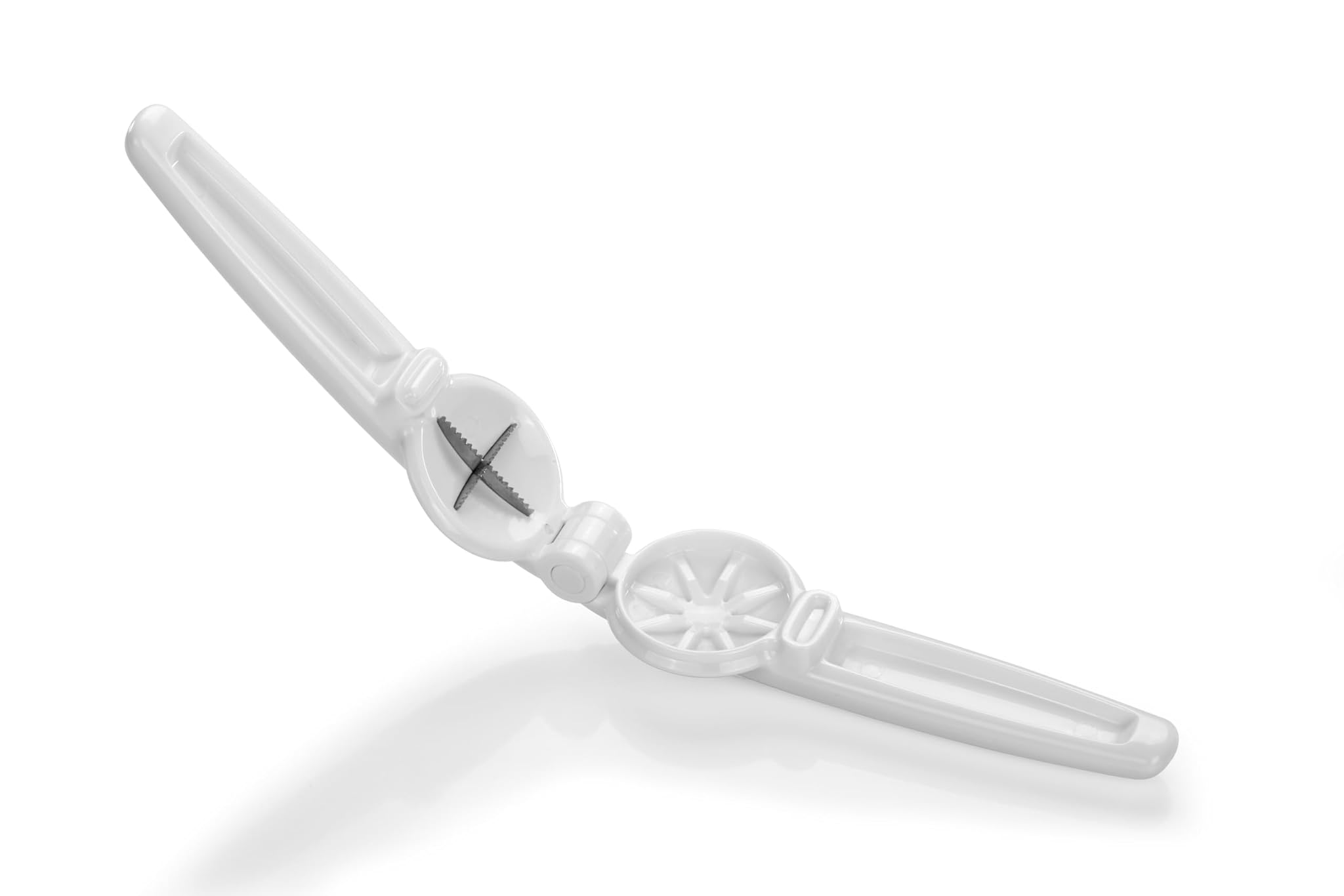 Tescoma 420208 Presto Pinza Taglia Castagne, Plastica, Bianco