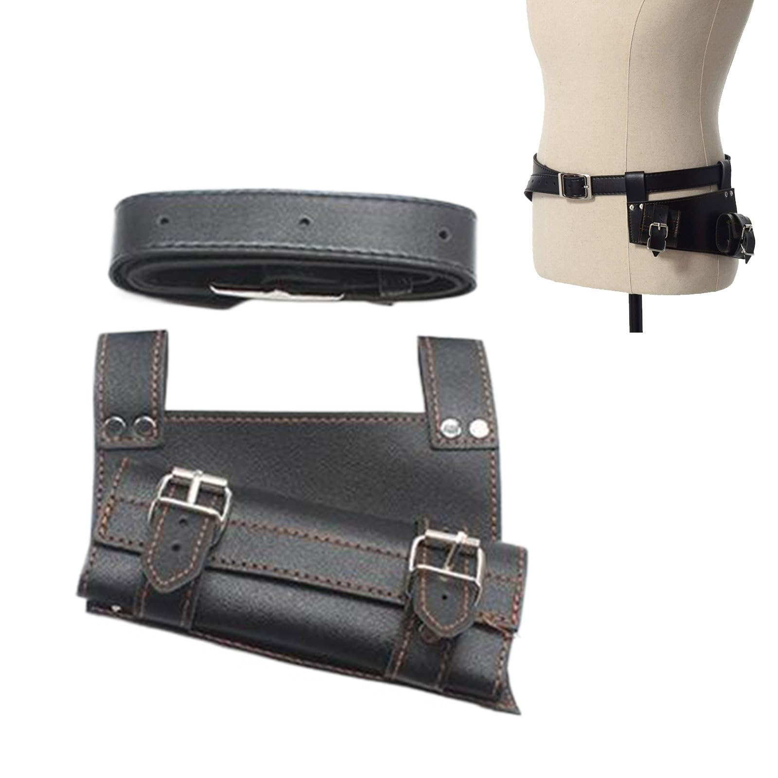 Cintura per Spada, Sacchetto Della Spada, Porta Spada con Cintura, Cintura Katana, Triplo Rinforzo, Perfetto per Cosplay e Appassionati di Samurai, Anime Costume, Rinforzo a Tre Strati, 110cm