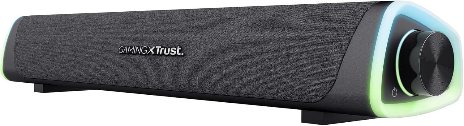 Trust Gaming GXT 620 Axon Soundbar RGB 12W, Nero - immagine 1