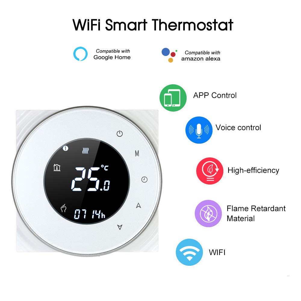 Decdeal Termostato Programmabile Wi-Fi con Display LCD - immagine 2