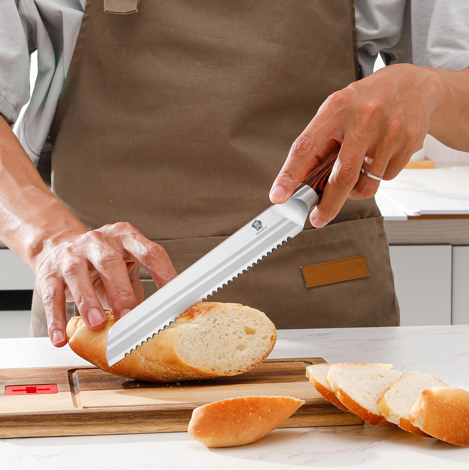 Wildmok Set di Coltelli da Chef Tedeschi 7 Pezzi - immagine 8