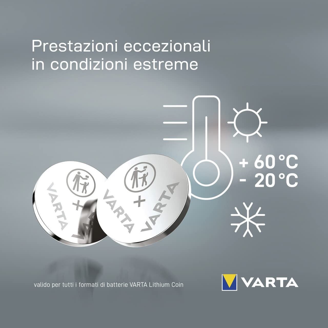 Varta Pile a Bottone CR2016 Litio 3V (10 Pezzi) - immagine 2