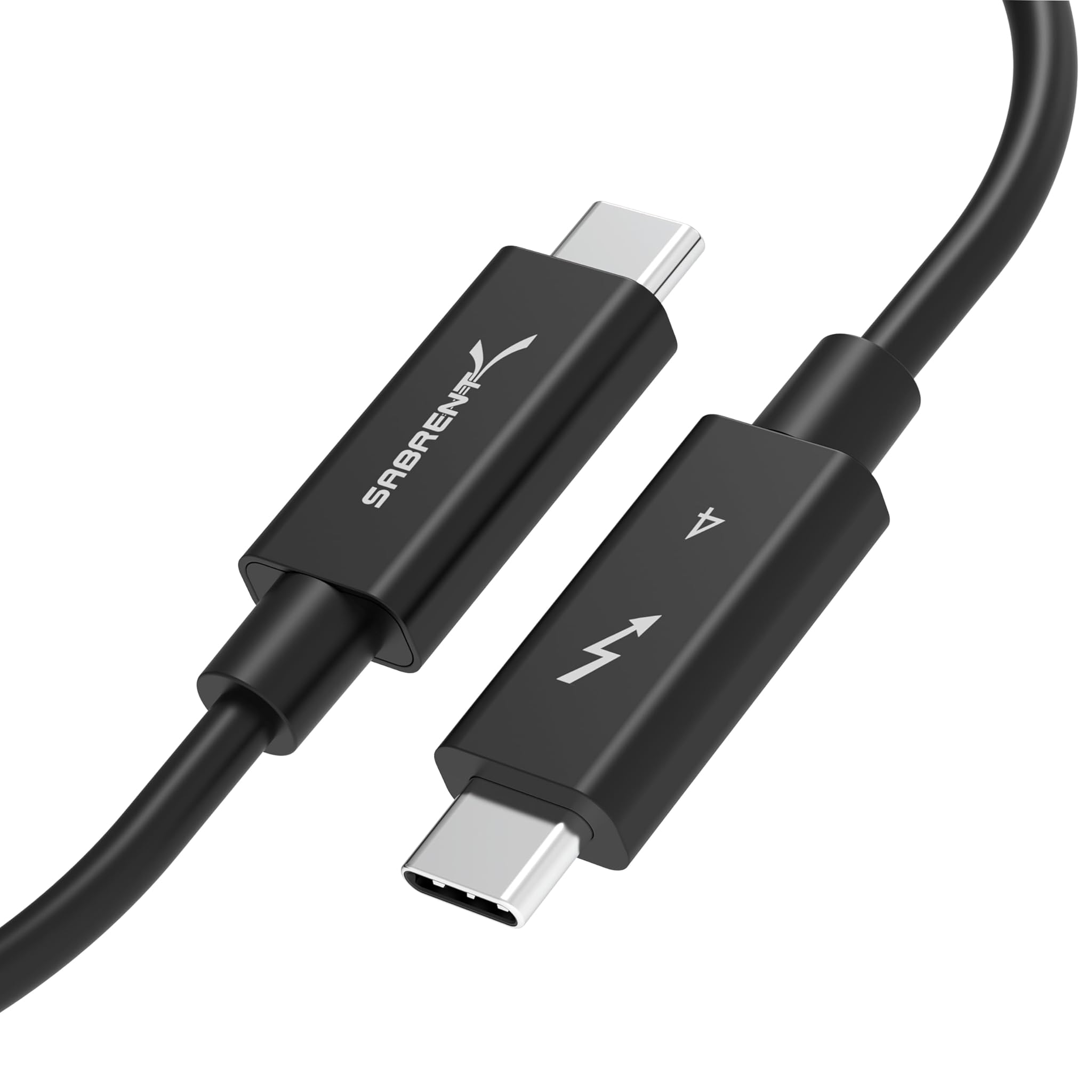 Sabrent Cavo Thunderbolt 4 USB Type C 2m Nero