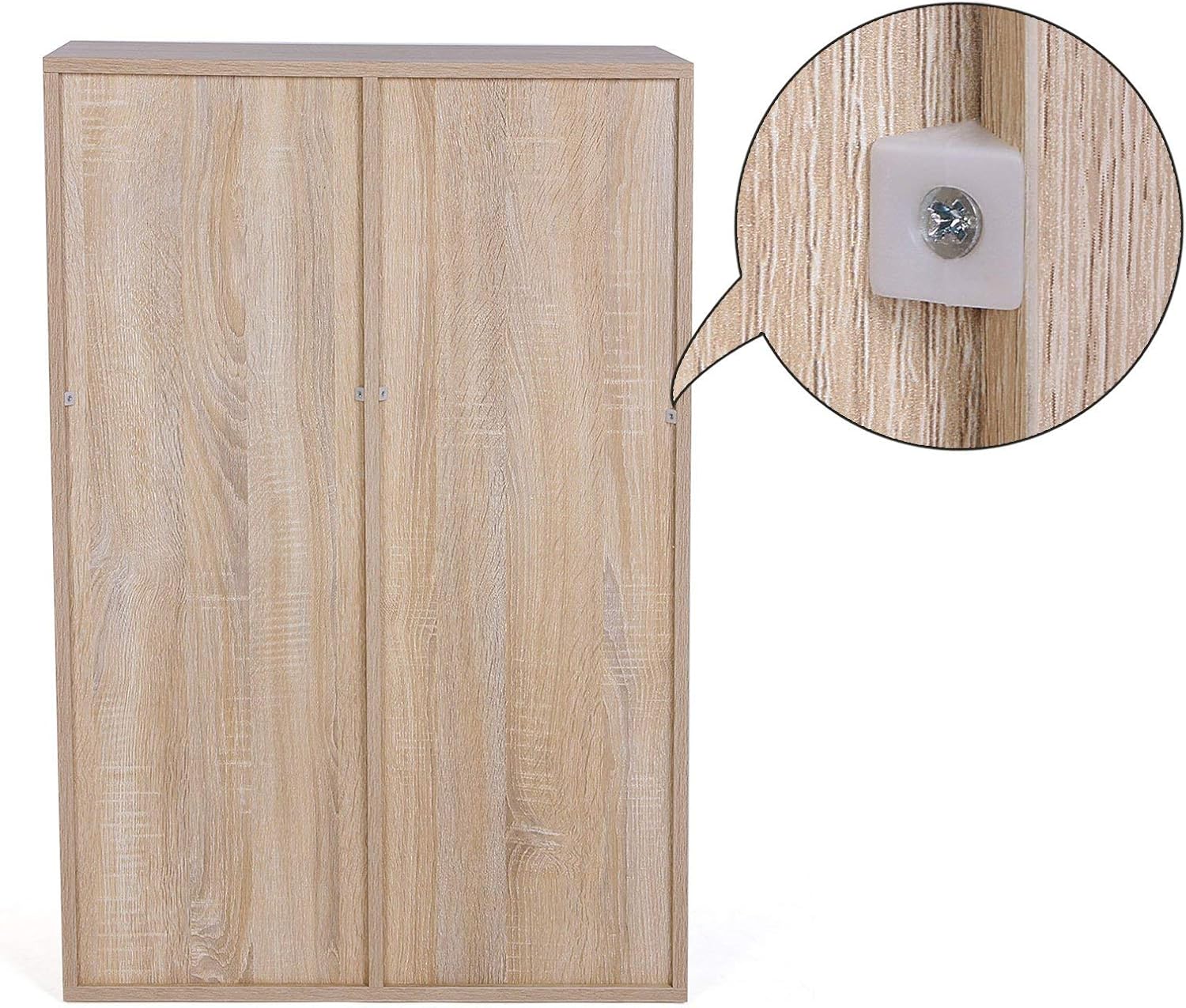 Vasagle Libreria a 6 Cubi 30x65,5x97,5 cm, Naturale - immagine 7