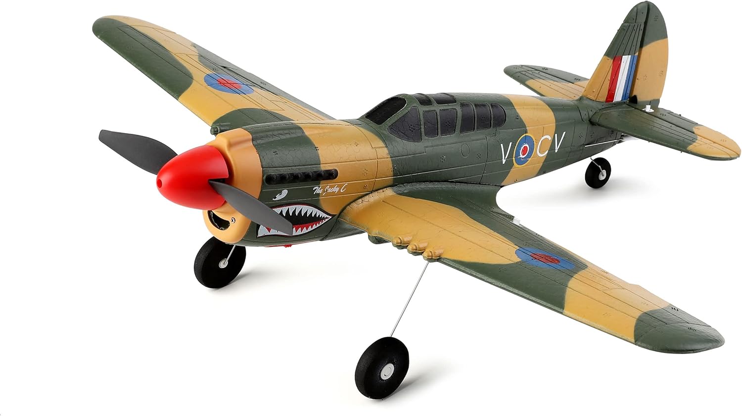 Amewi AMXFlight P40 Fighter 4 canali 3D/6G RTF mimetico RC telecomandato - immagine 1