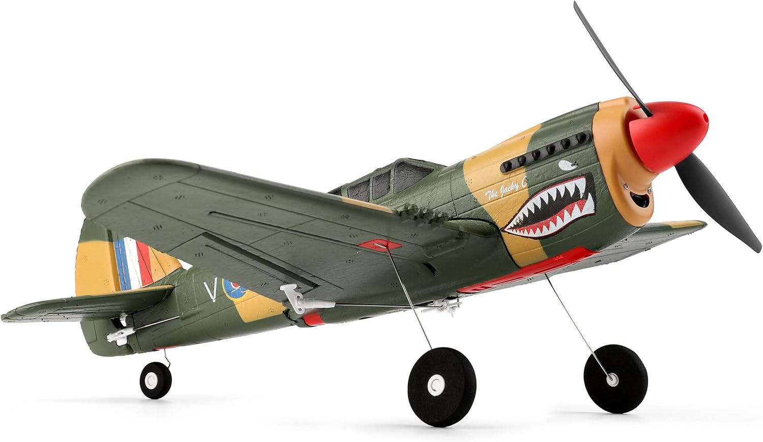 Amewi AMXFlight P40 Fighter 4 canali 3D/6G RTF mimetico RC telecomandato - immagine 5