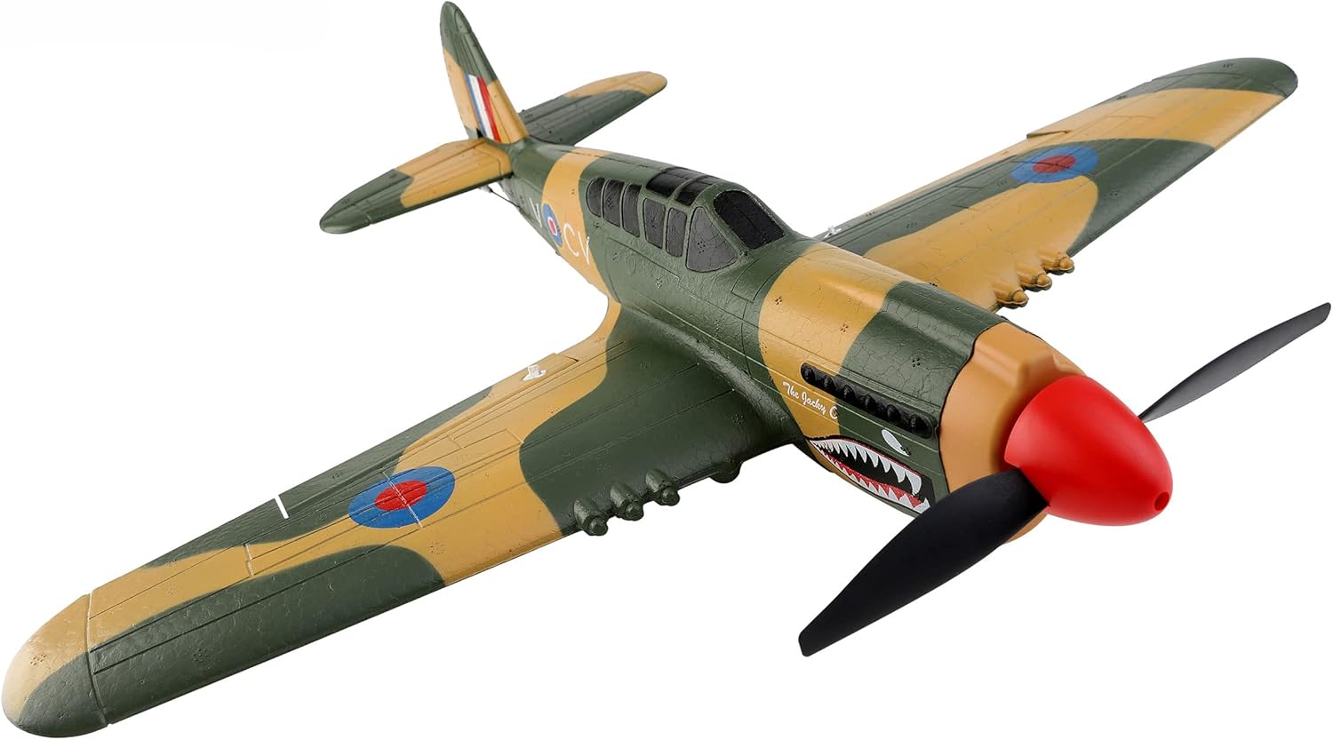 Amewi AMXFlight P40 Fighter 4 canali 3D/6G RTF mimetico RC telecomandato - immagine 6