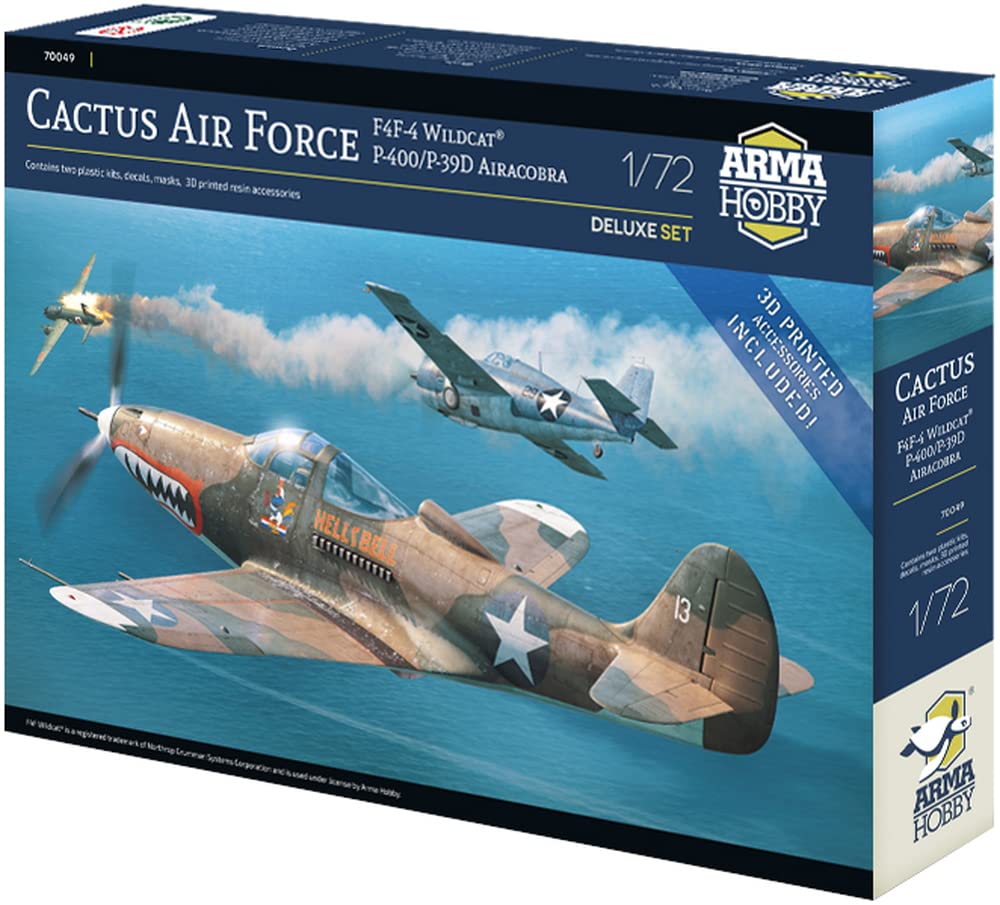 Cactus Air Force Deluxe Set - F4F-4 Wildcat® e P-400/P-39D