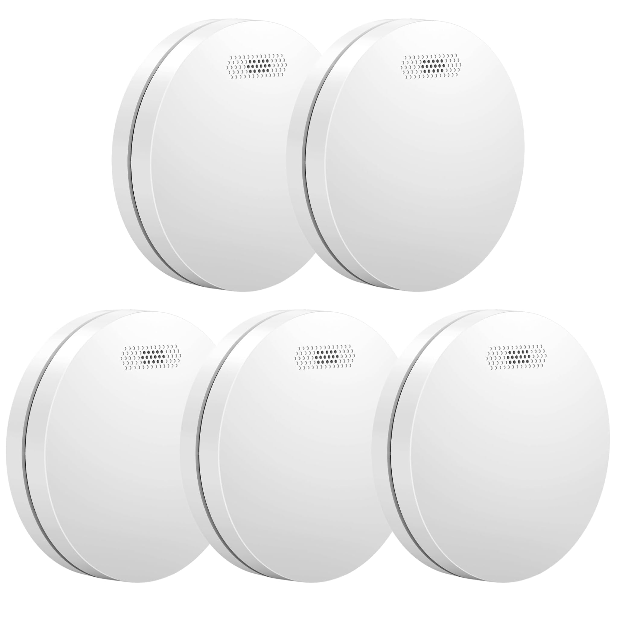 Aroha Link Rilevatore Fumo/Calore Collegabile - 5 Pezzi