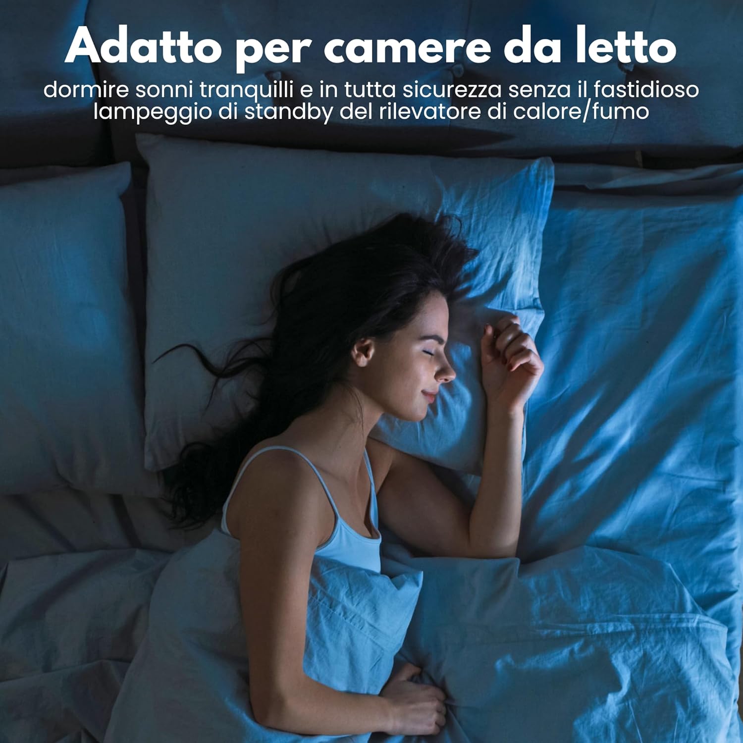 Aroha Link Rilevatore Fumo/Calore Collegabile - 5 Pezzi - immagine 4