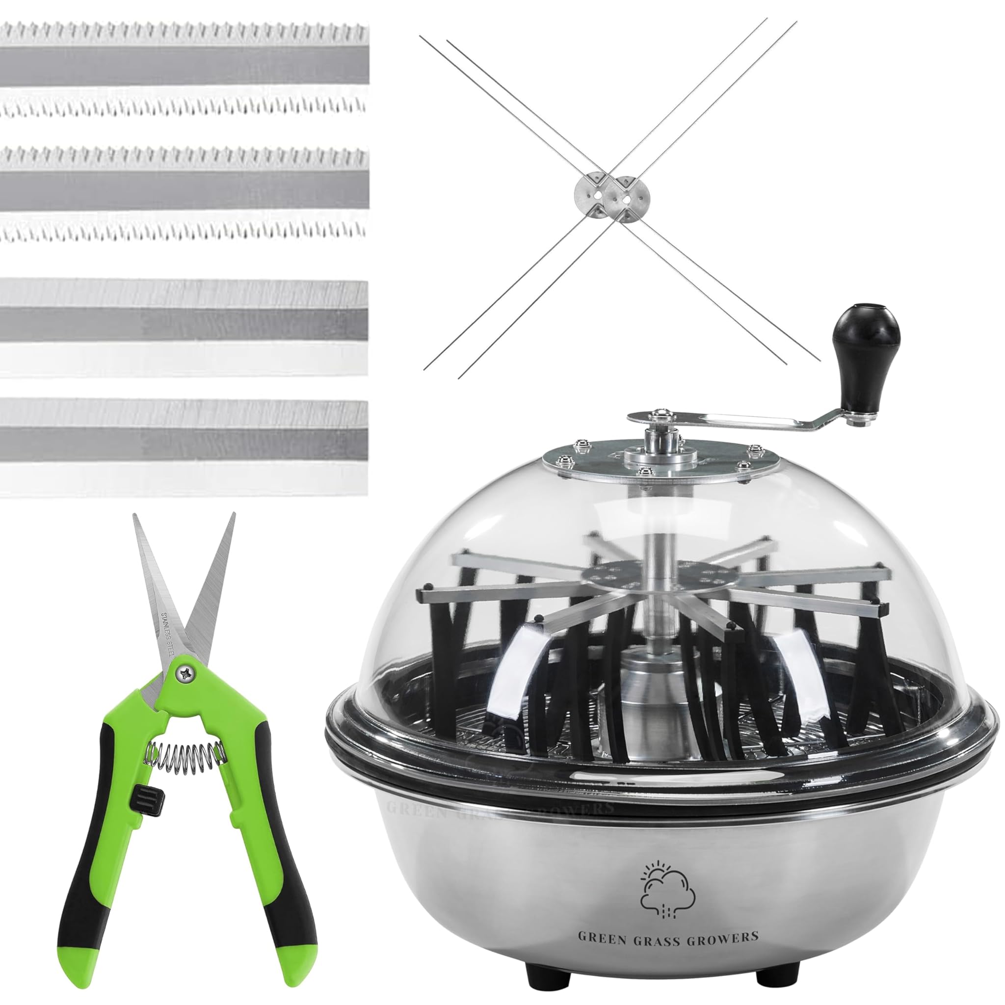 Ciotola Tagliafoglie Acciaio Inox 33cm