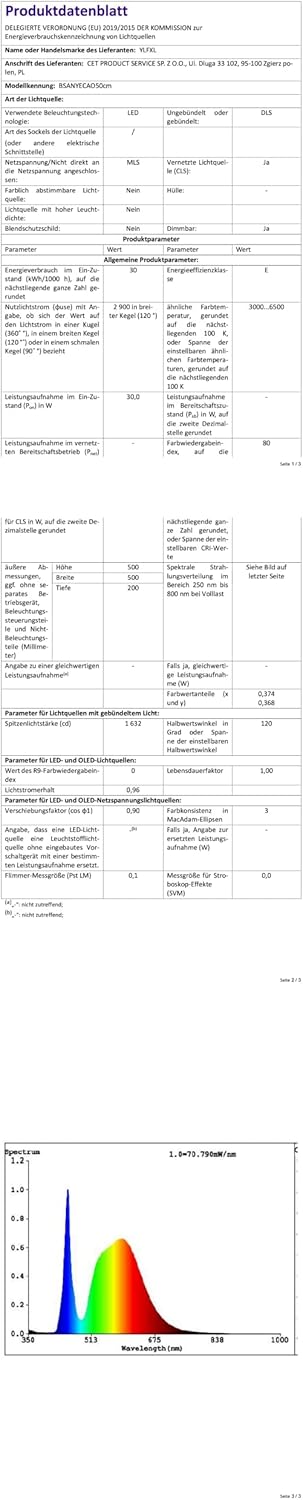 Lampada a Sospensione LED Dimmerabile 30W - immagine 8